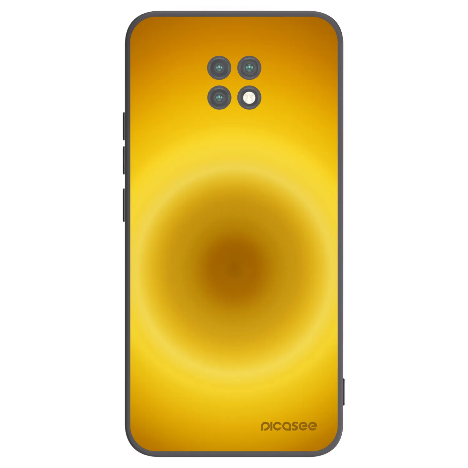 Picasee husă neagră din silicon pentru Xiaomi Redmi Note 9T - Solar Pulse