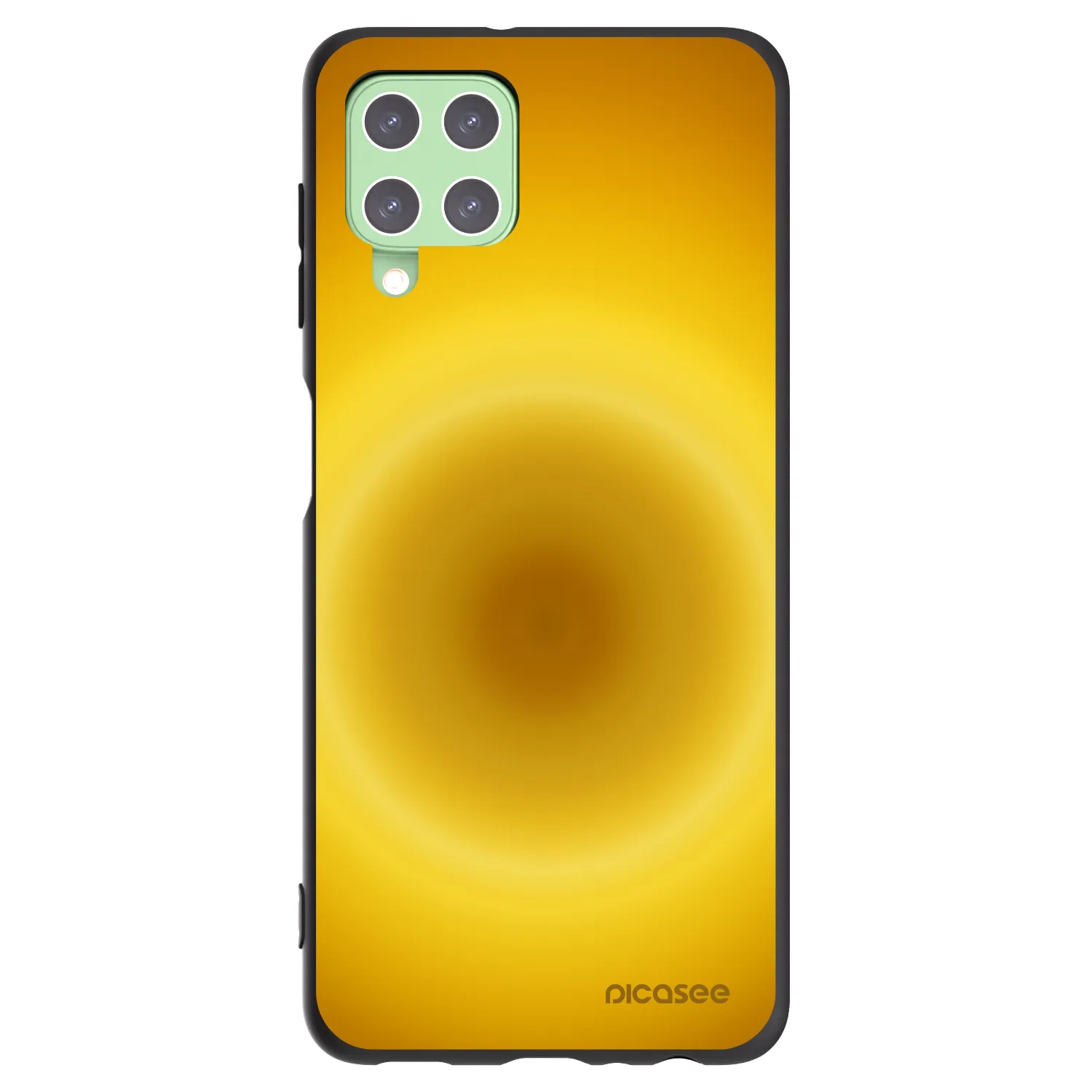 Picasee husă neagră din silicon pentru Samsung Galaxy A22 A225F 4G - Solar Pulse