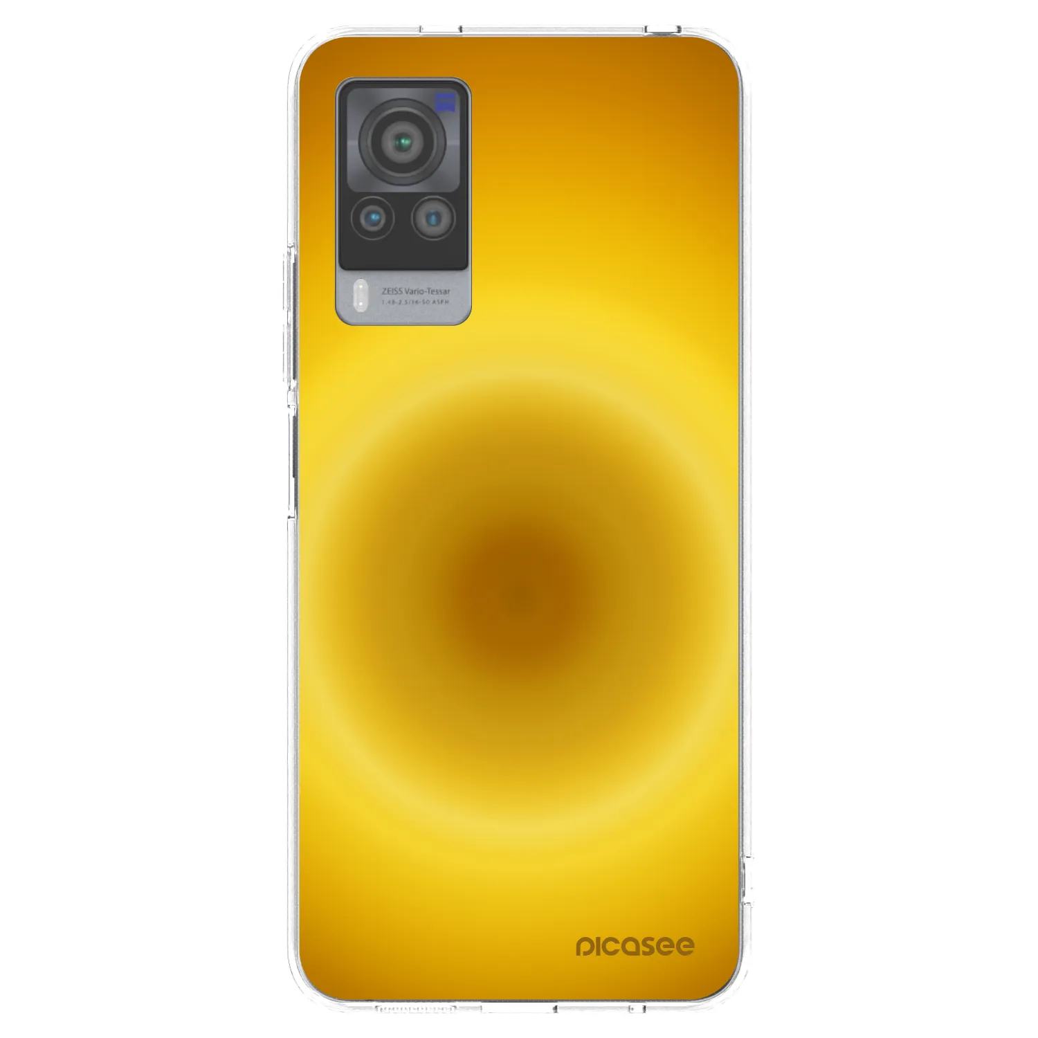 Picasee husă transparentă din silicon pentru Vivo X60 Pro 5G - Solar Pulse