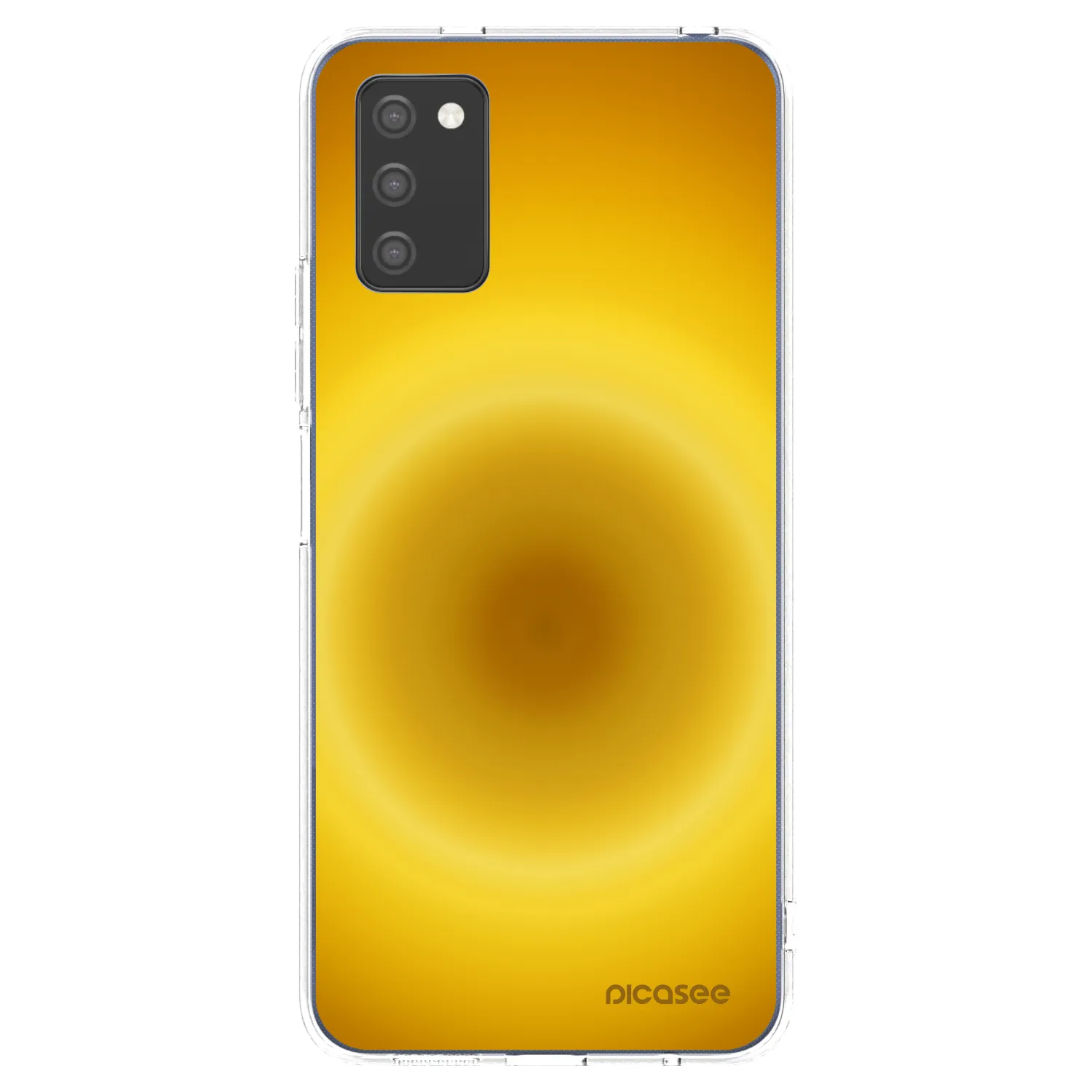 Picasee husă transparentă din silicon pentru Samsung Galaxy A03s A037G - Solar Pulse