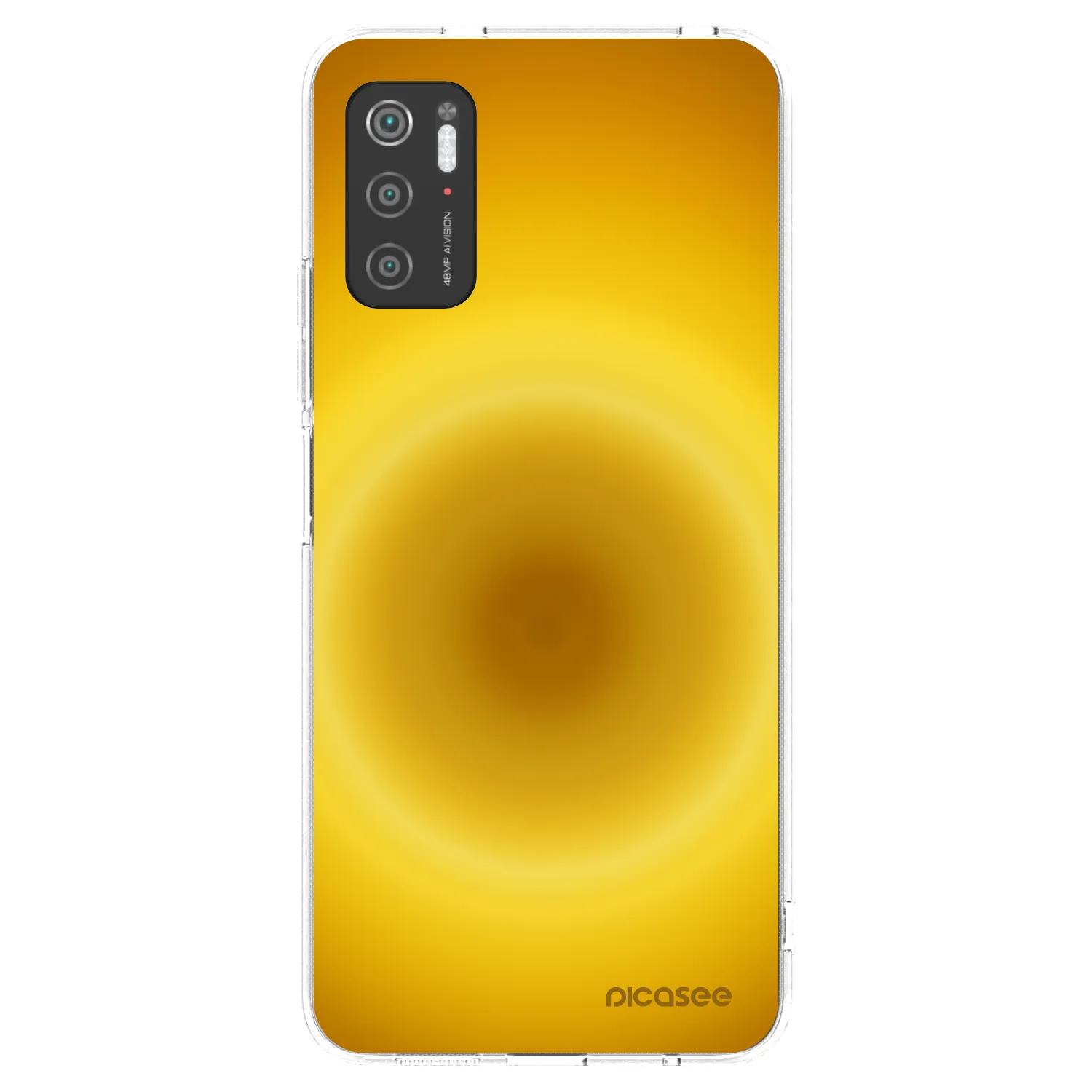 Picasee husă transparentă din silicon pentru Xiaomi Poco M3 Pro 5G - Solar Pulse