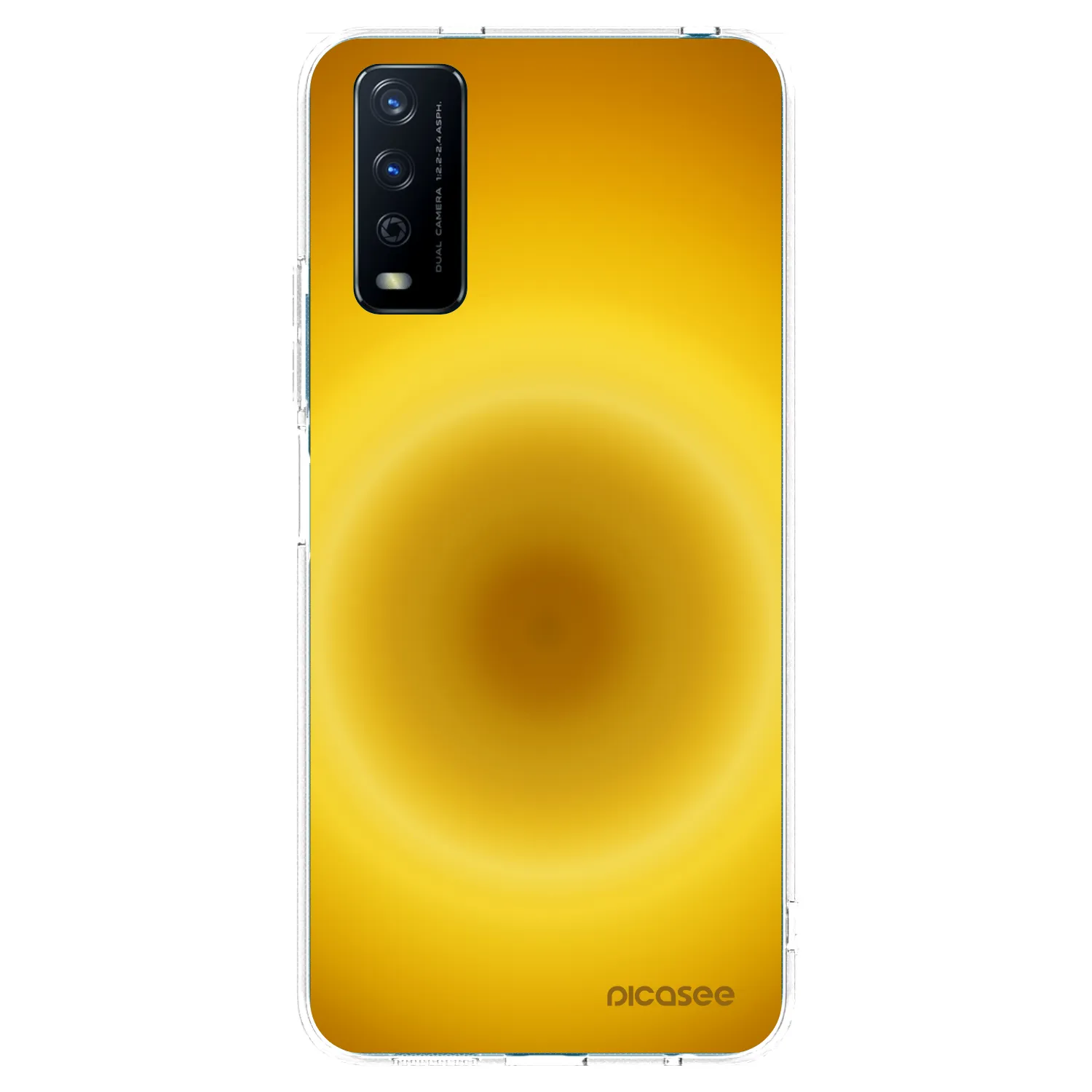 Picasee husă transparentă din silicon pentru Vivo Y11s - Solar Pulse