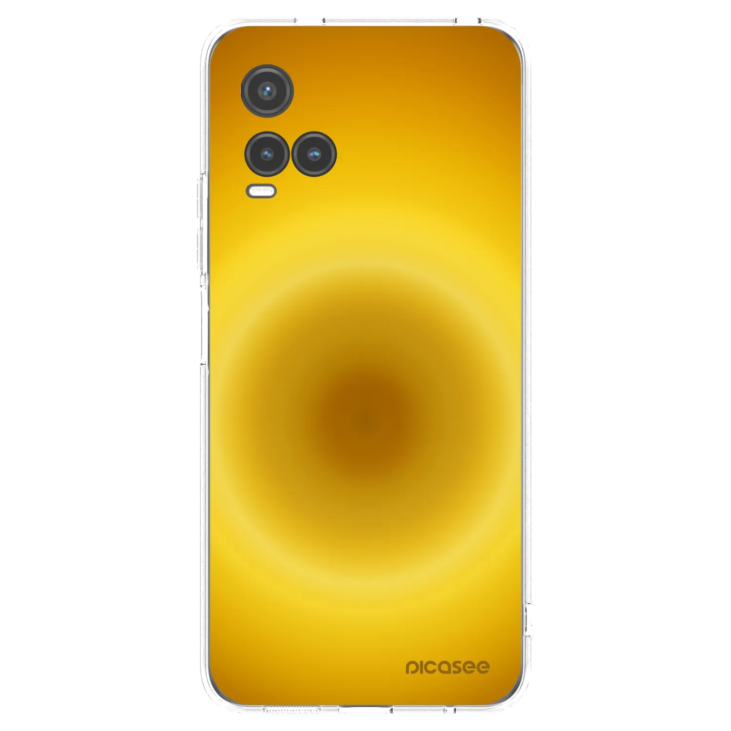 Picasee husă transparentă din silicon pentru Vivo Y33s - Solar Pulse