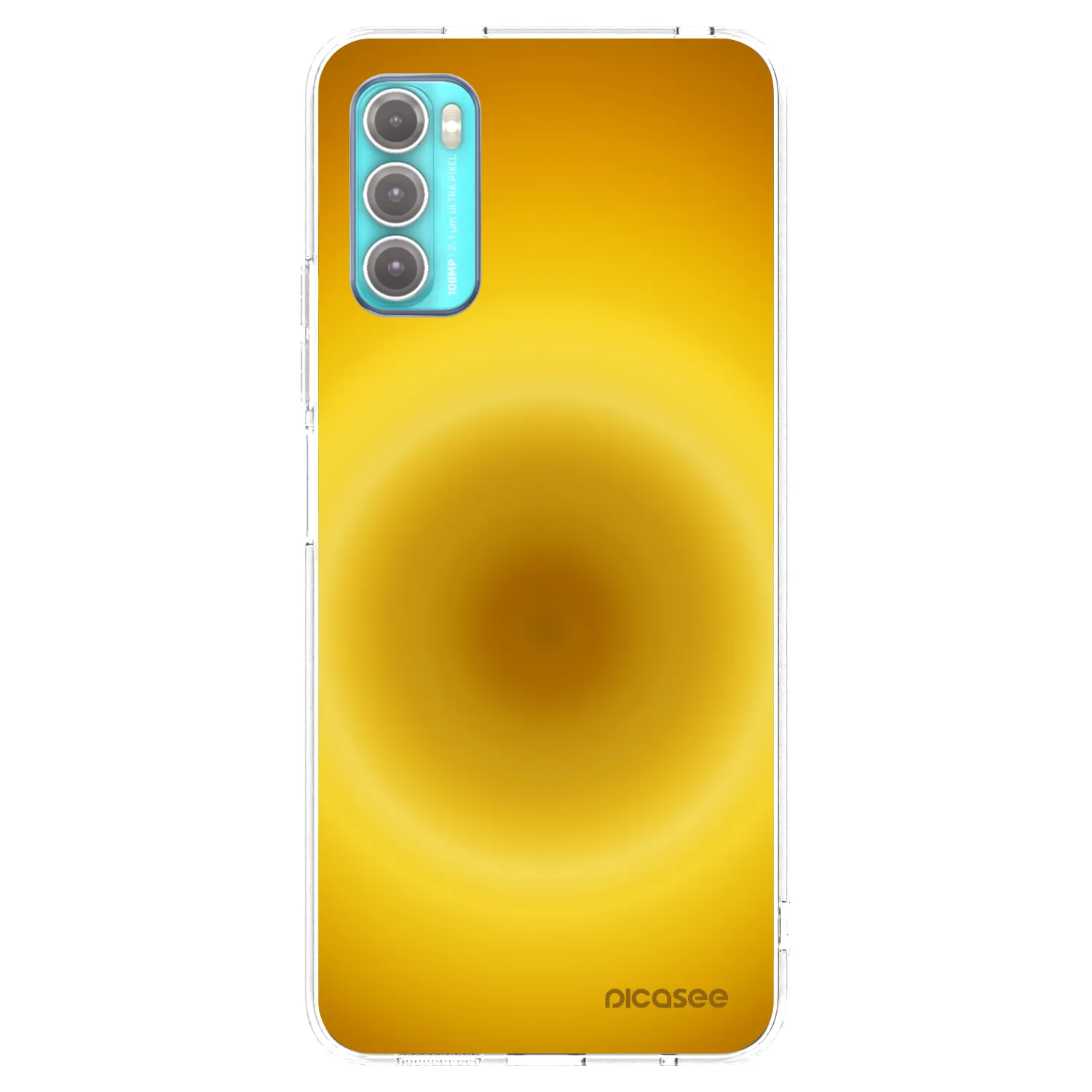 Picasee husă transparentă din silicon pentru Motorola Moto G60 - Solar Pulse
