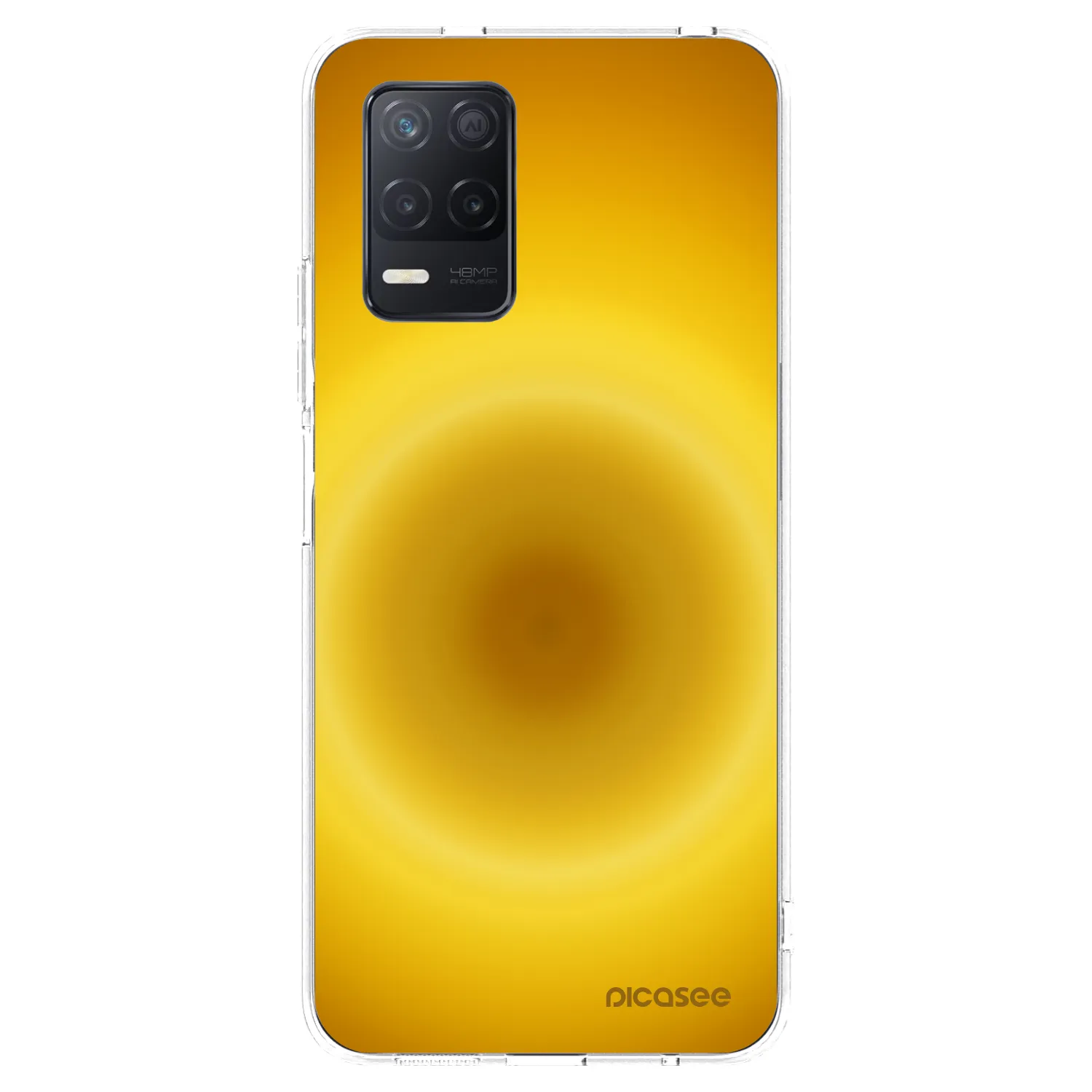 Picasee husă transparentă din silicon pentru Realme 8 5G - Solar Pulse