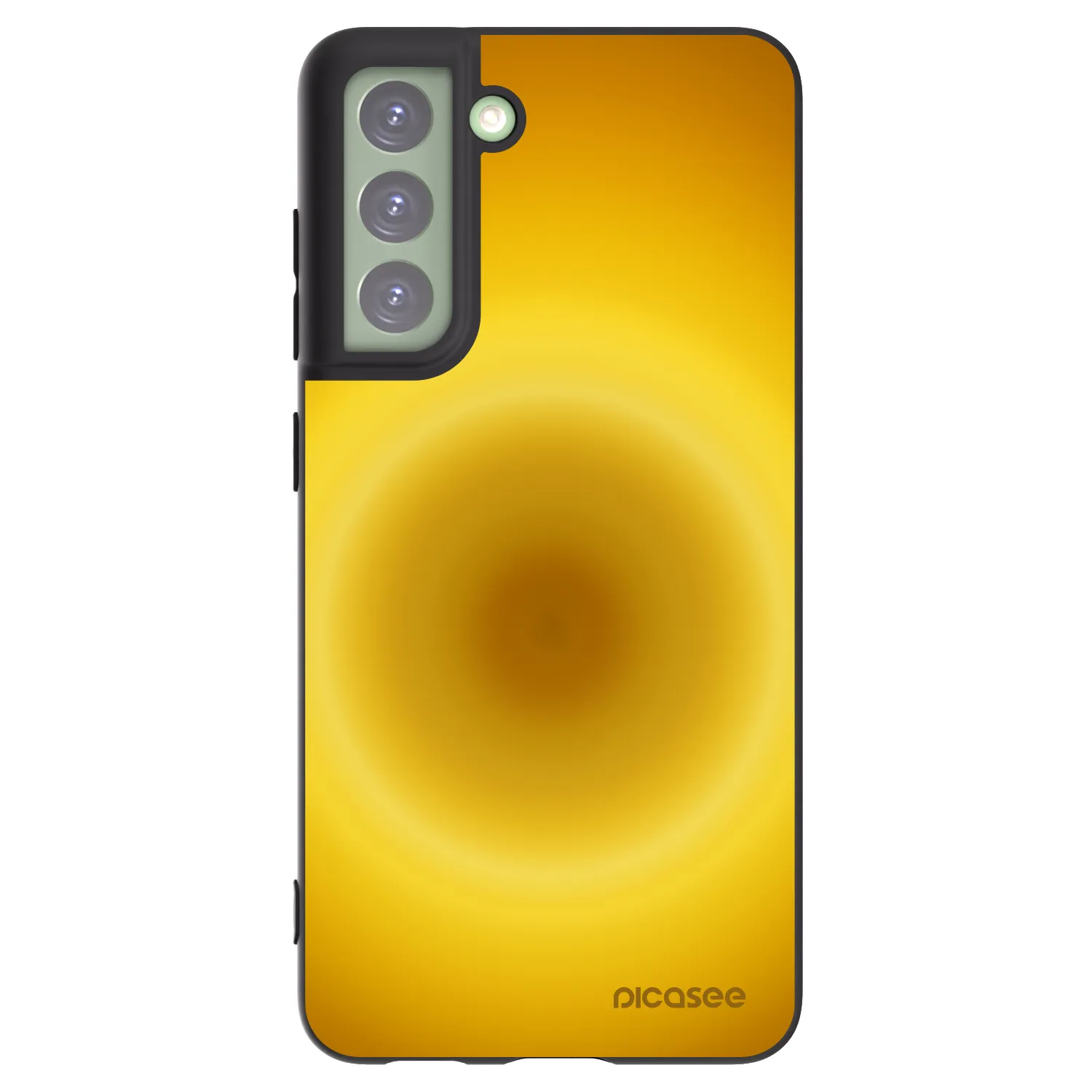 Picasee husă neagră din silicon pentru Samsung Galaxy S21 FE 5G - Solar Pulse