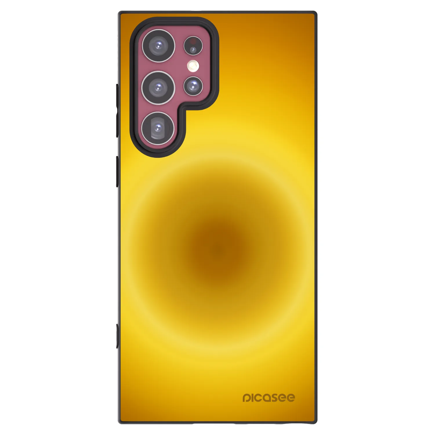 Picasee husă neagră din silicon pentru Samsung Galaxy S22 Ultra 5G - Solar Pulse