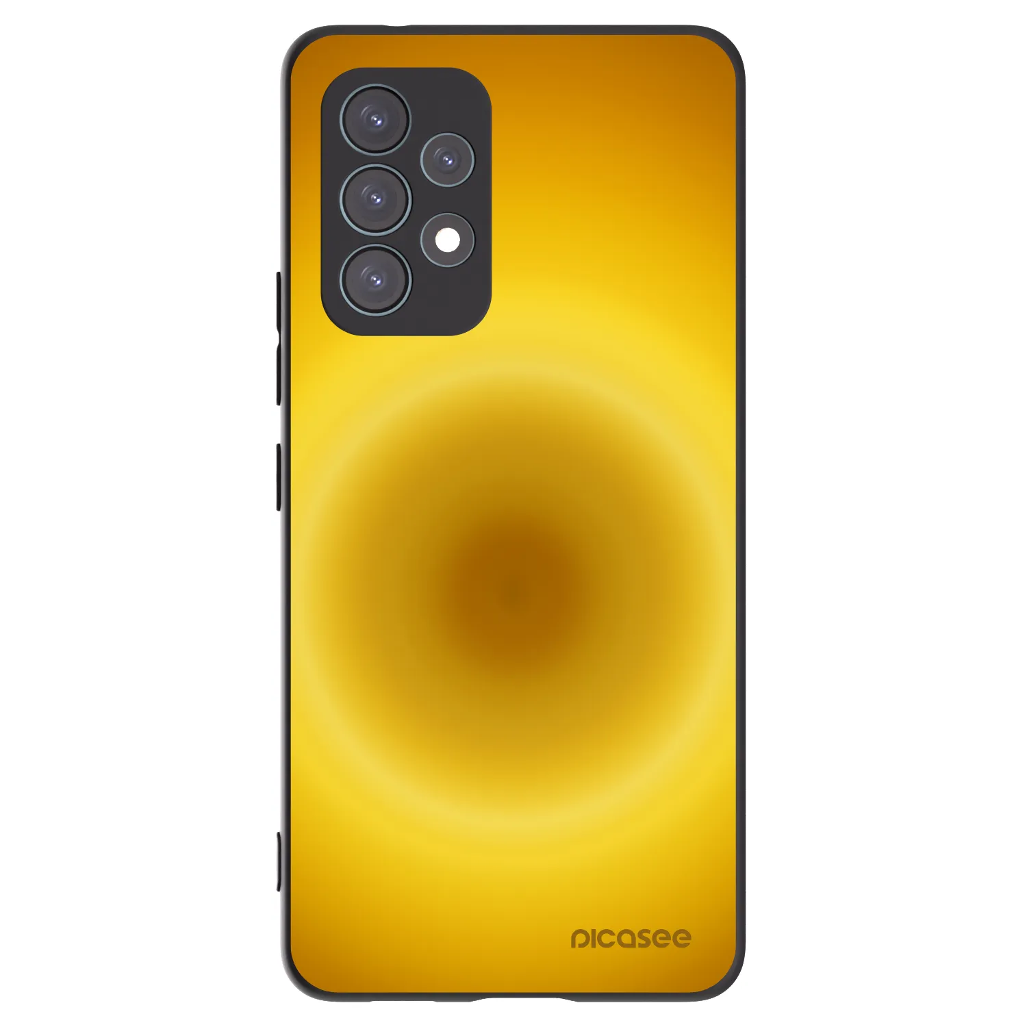 Picasee husă neagră din silicon pentru Samsung Galaxy A53 5G A536 - Solar Pulse