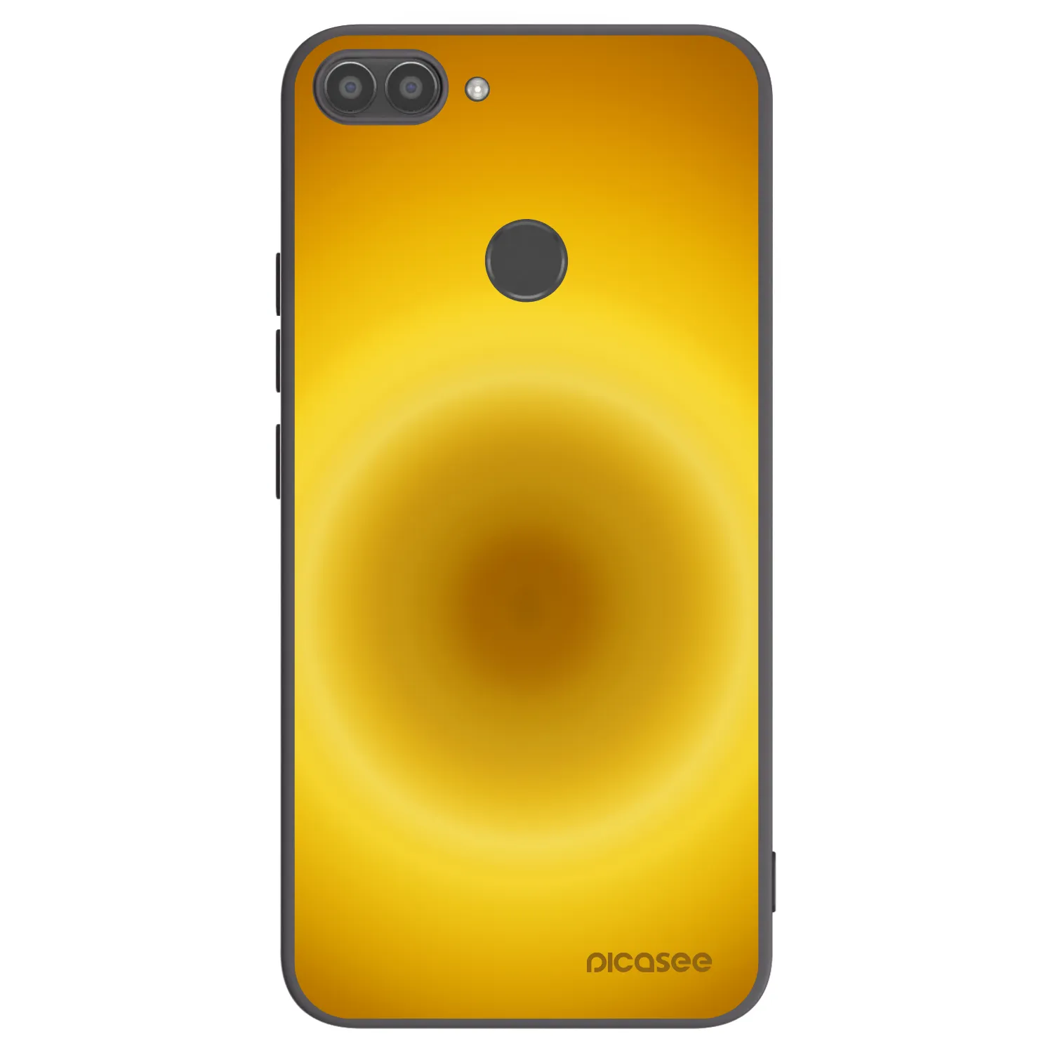 Picasee husă neagră din silicon pentru Huawei P Smart - Solar Pulse
