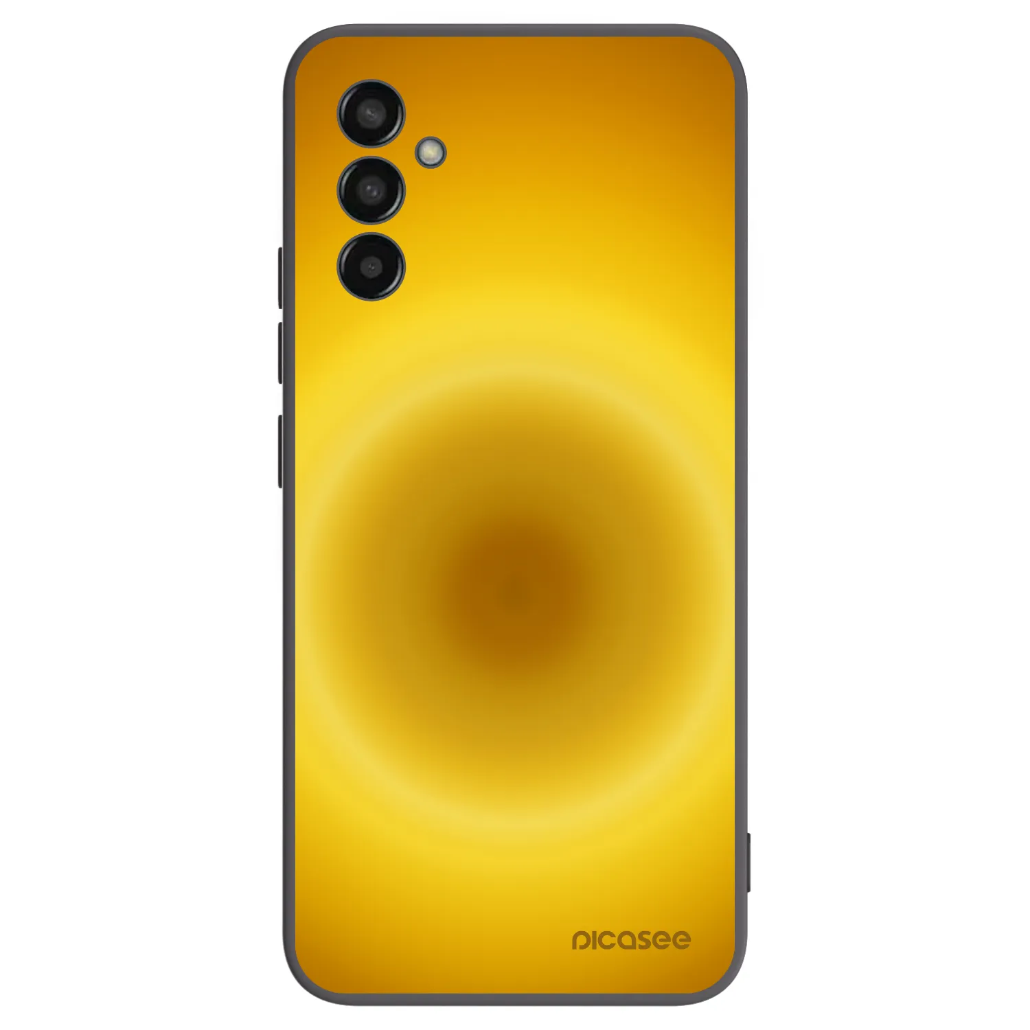 Picasee husă neagră din silicon pentru Samsung Galaxy M13 M135F - Solar Pulse