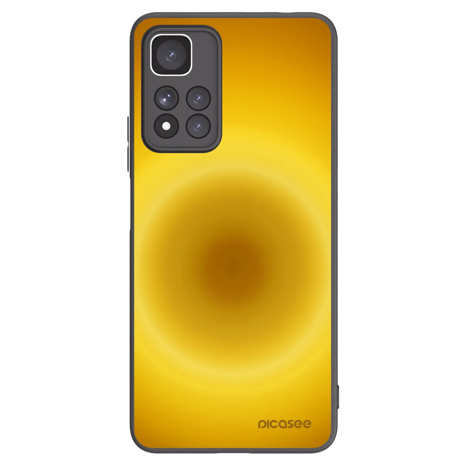 Picasee husă neagră din silicon pentru Xiaomi Redmi Note 11 Pro+ 5G - Solar Pulse