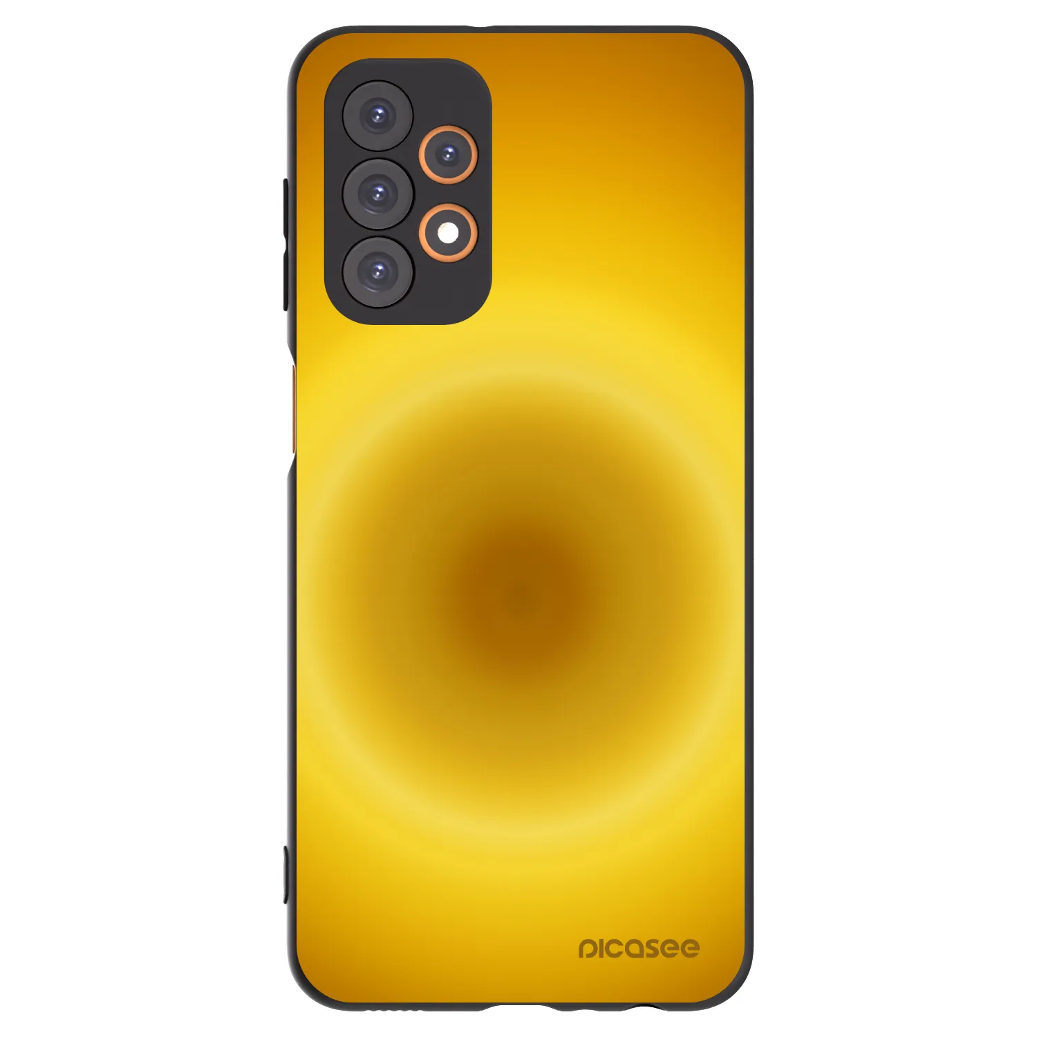 Picasee husă neagră din silicon pentru Samsung Galaxy A23 A235F 4G - Solar Pulse