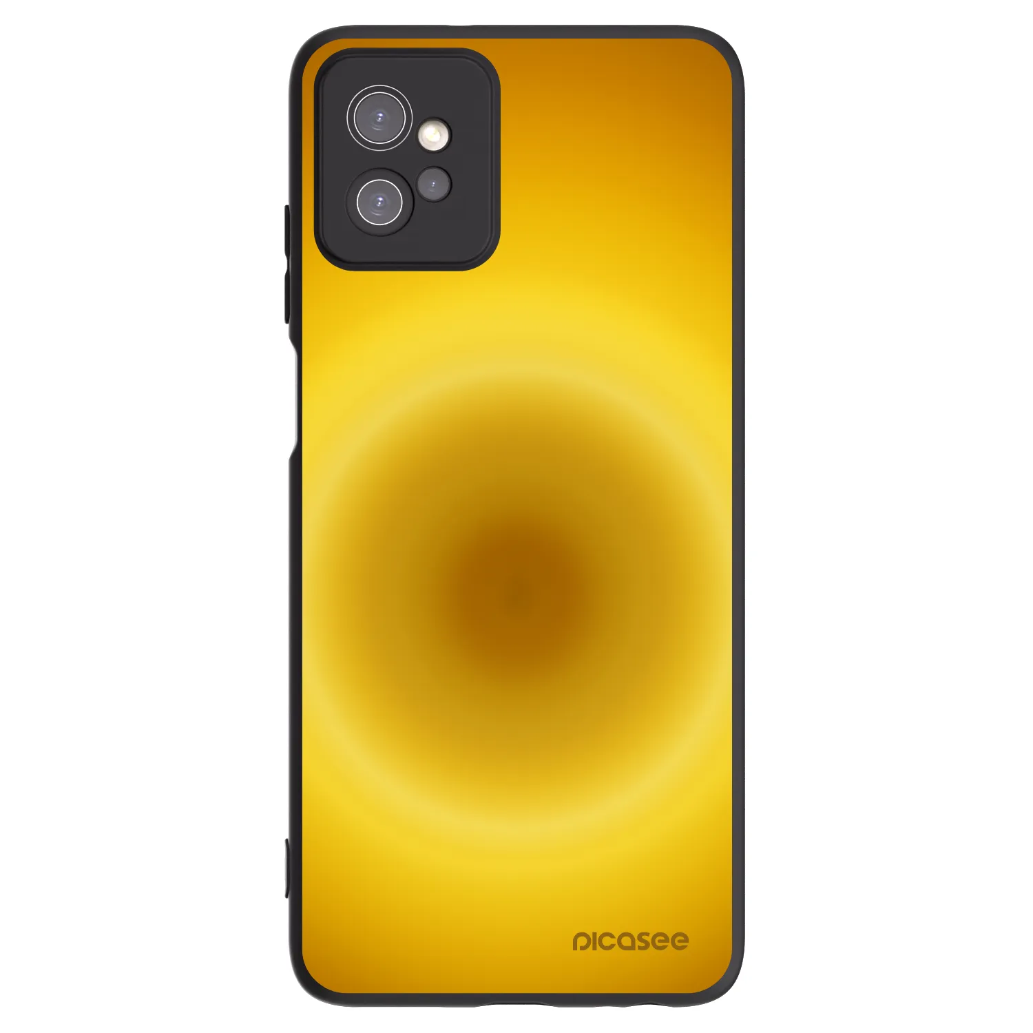 Picasee husă neagră din silicon pentru Motorola Moto G32 - Solar Pulse