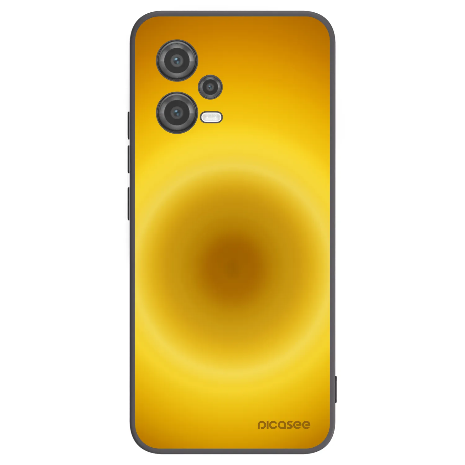 Picasee husă neagră din silicon pentru Xiaomi Poco X5 - Solar Pulse