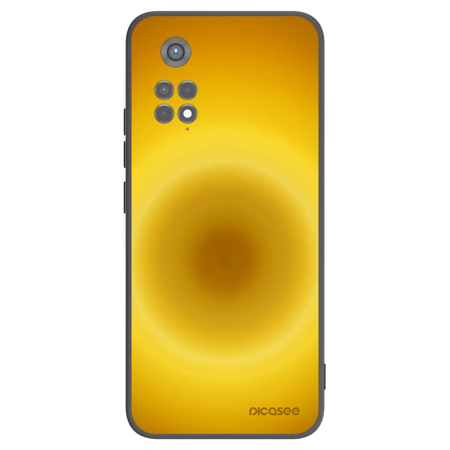 Picasee husă neagră din silicon pentru Xiaomi Redmi Note 11S 5G - Solar Pulse
