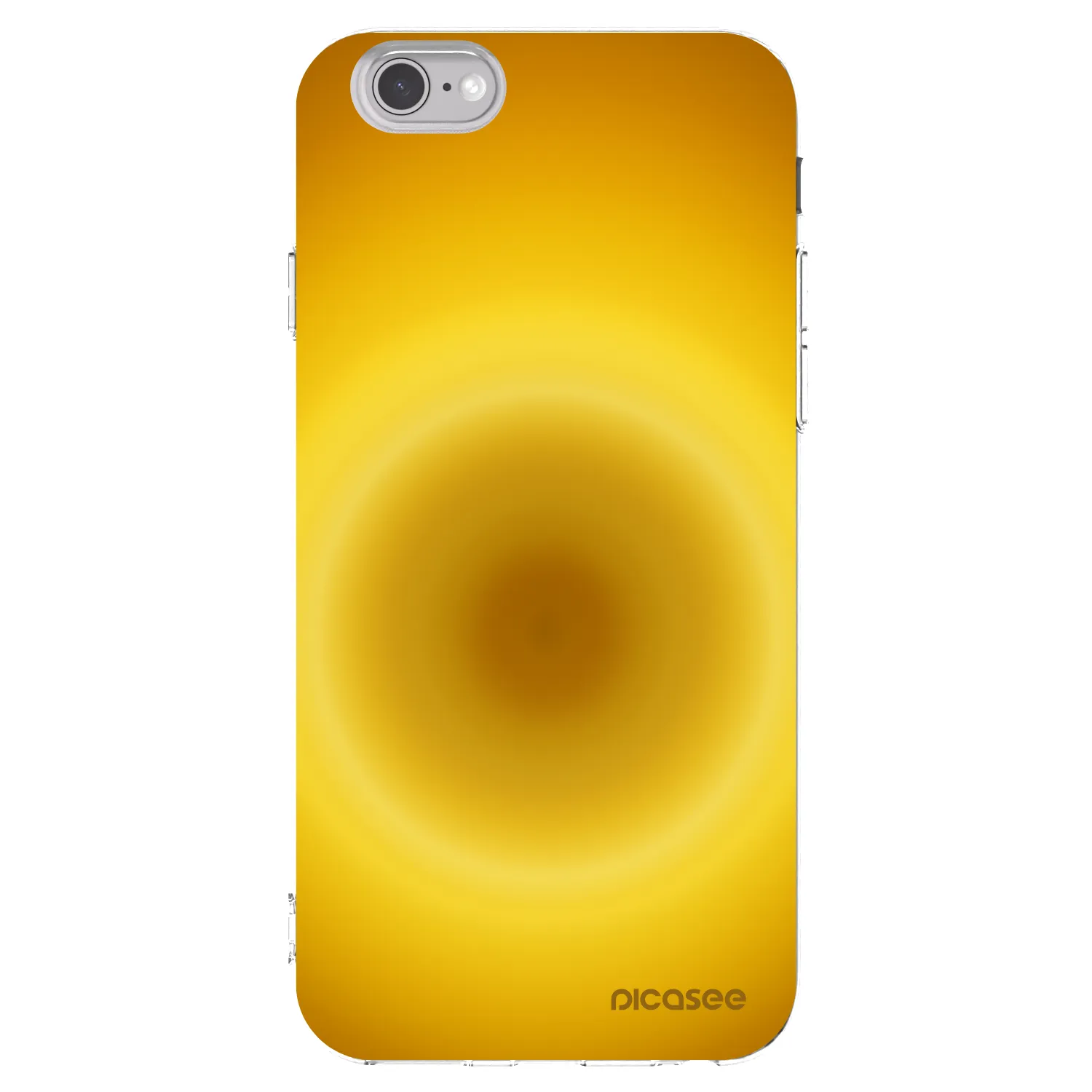 Picasee husă transparentă din silicon pentru Apple iPhone 6/6S - Solar Pulse