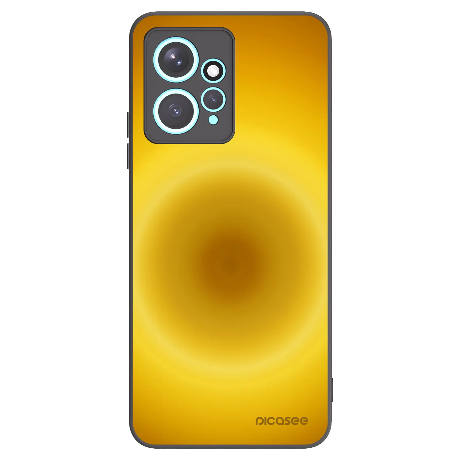 Picasee husă neagră din silicon pentru Xiaomi Redmi Note 12 4G - Solar Pulse