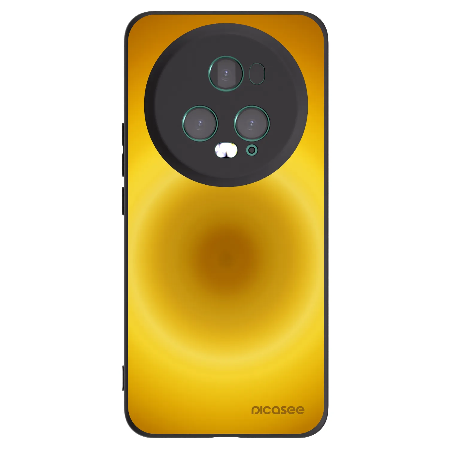 Picasee husă neagră din silicon pentru Honor Magic5 Pro - Solar Pulse
