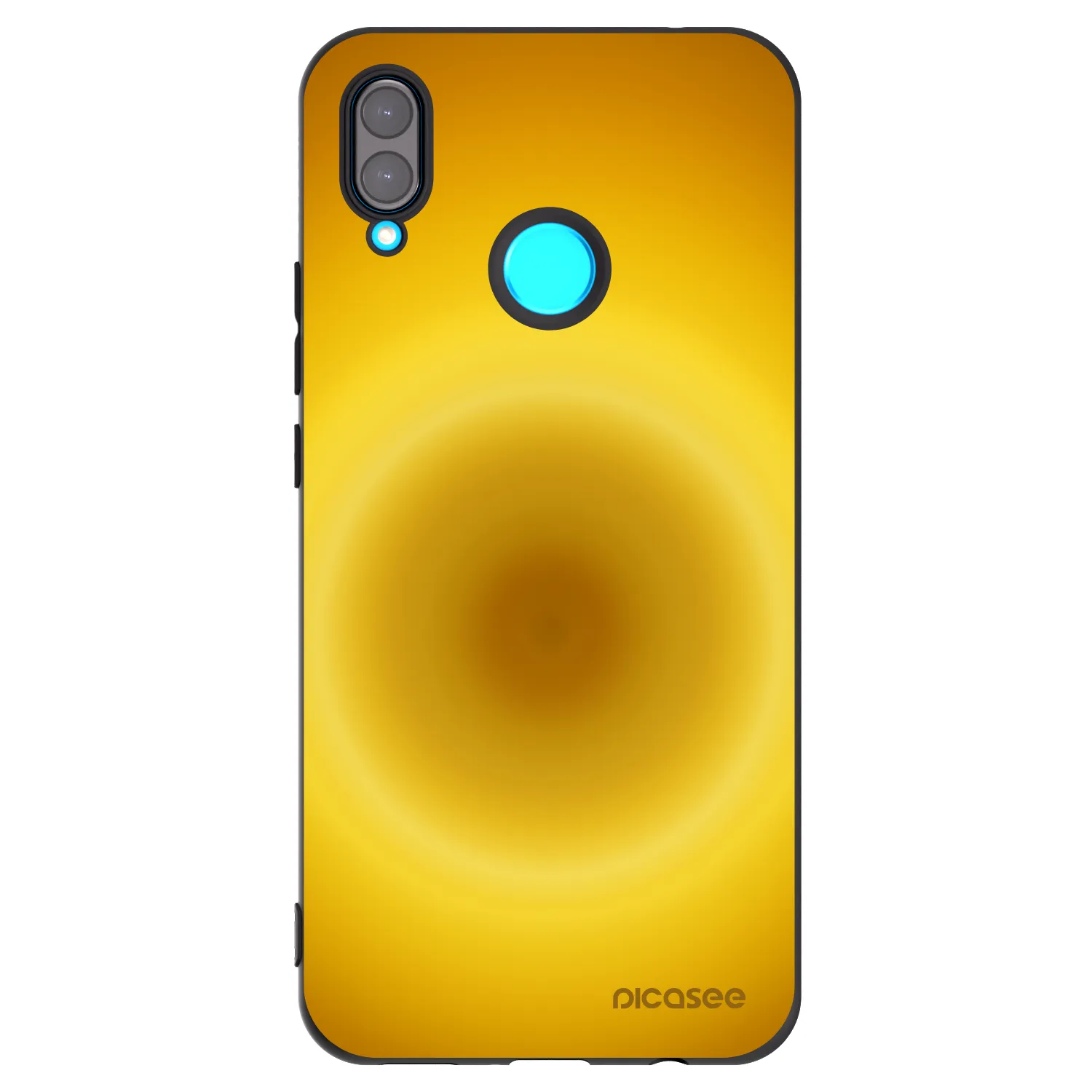 Picasee husă neagră din silicon pentru Huawei Nova 3 - Solar Pulse