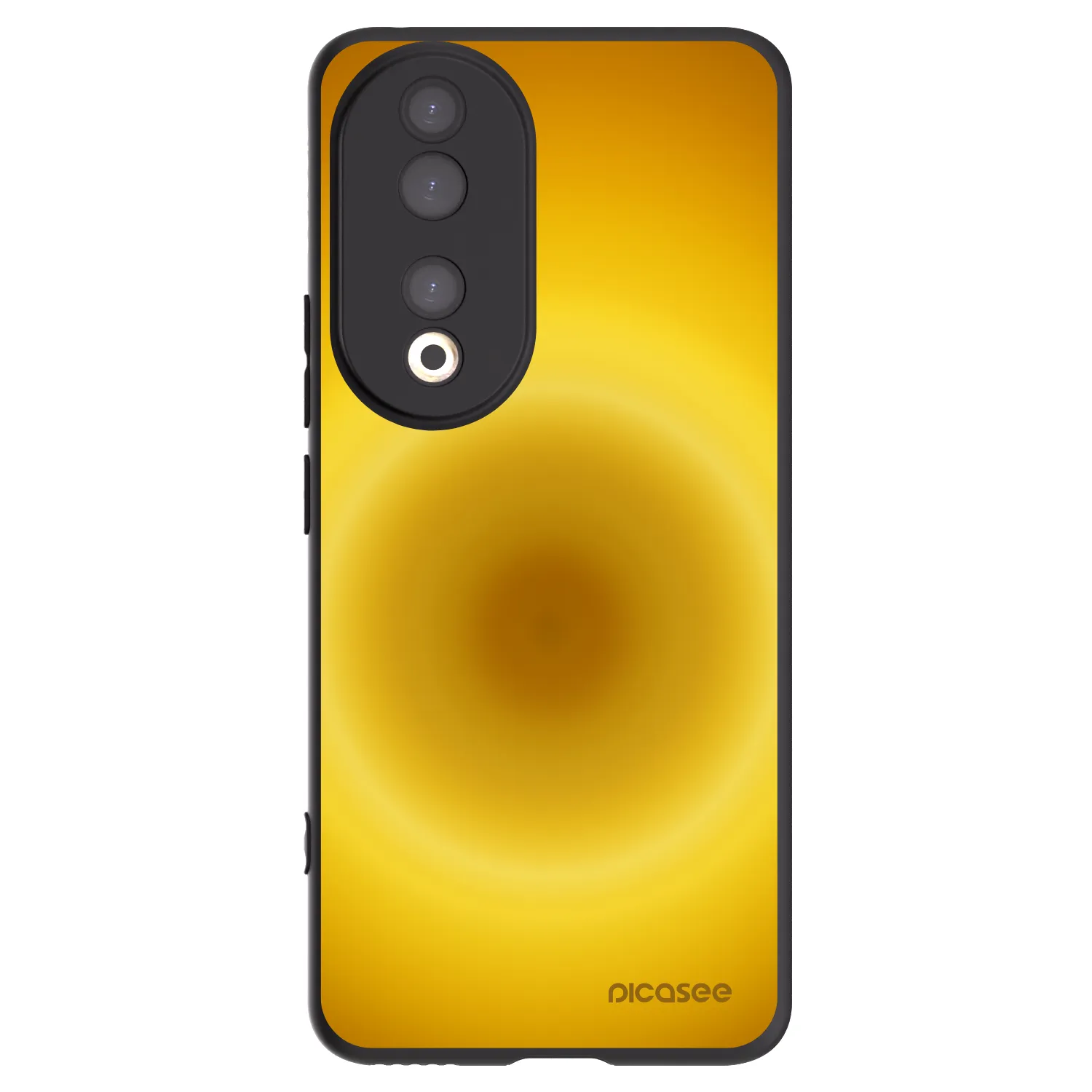 Picasee husă neagră din silicon pentru Honor 90 5G - Solar Pulse