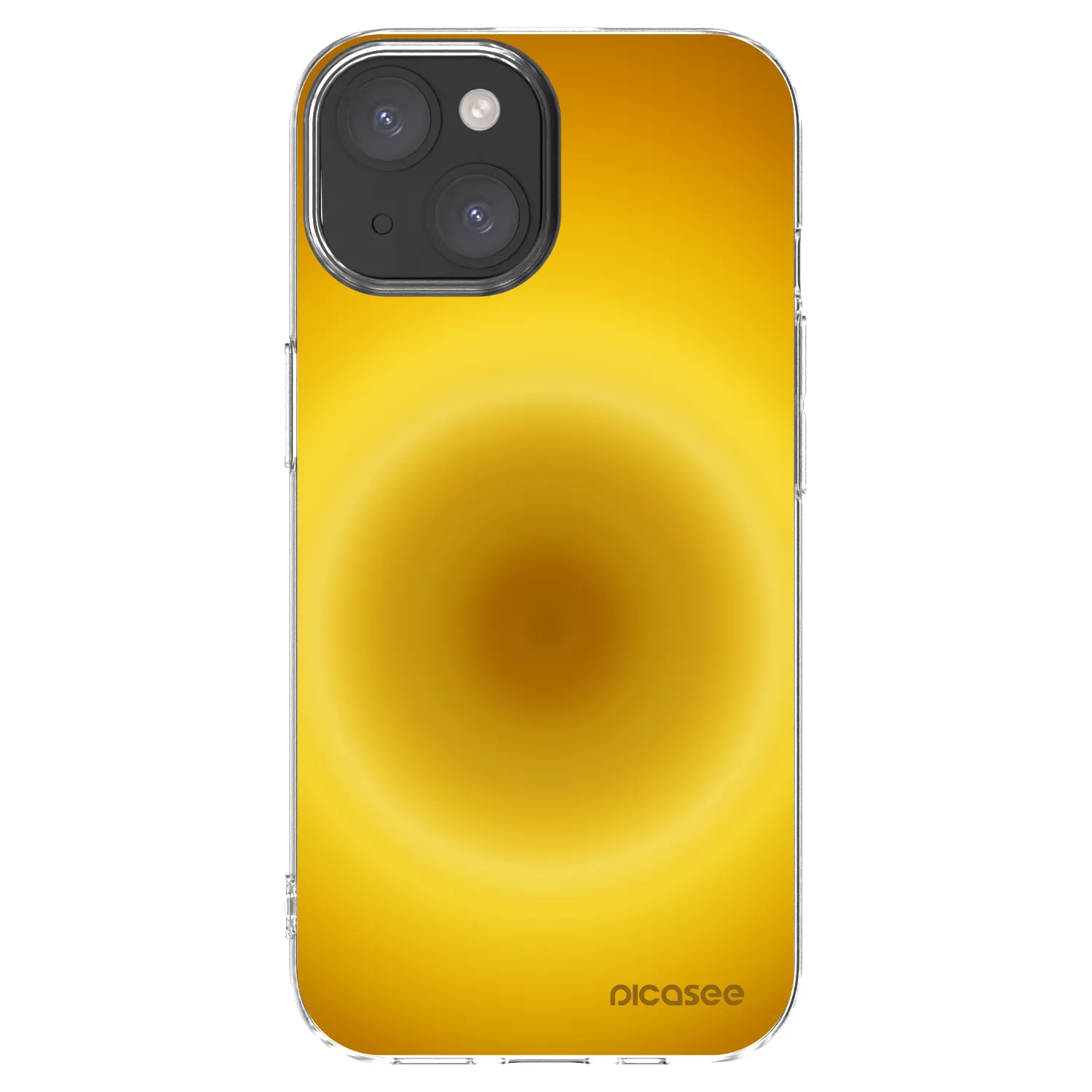 Picasee husă transparentă din silicon pentru Apple iPhone 15 - Solar Pulse