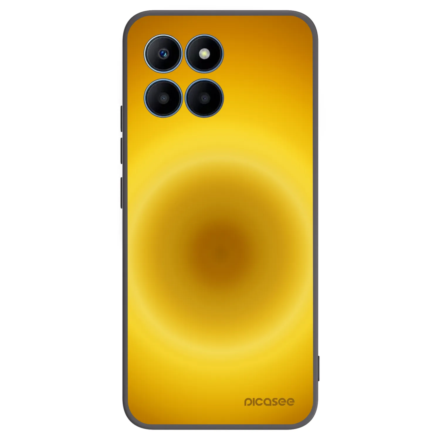 Picasee husă neagră din silicon pentru Honor 70 Lite - Solar Pulse