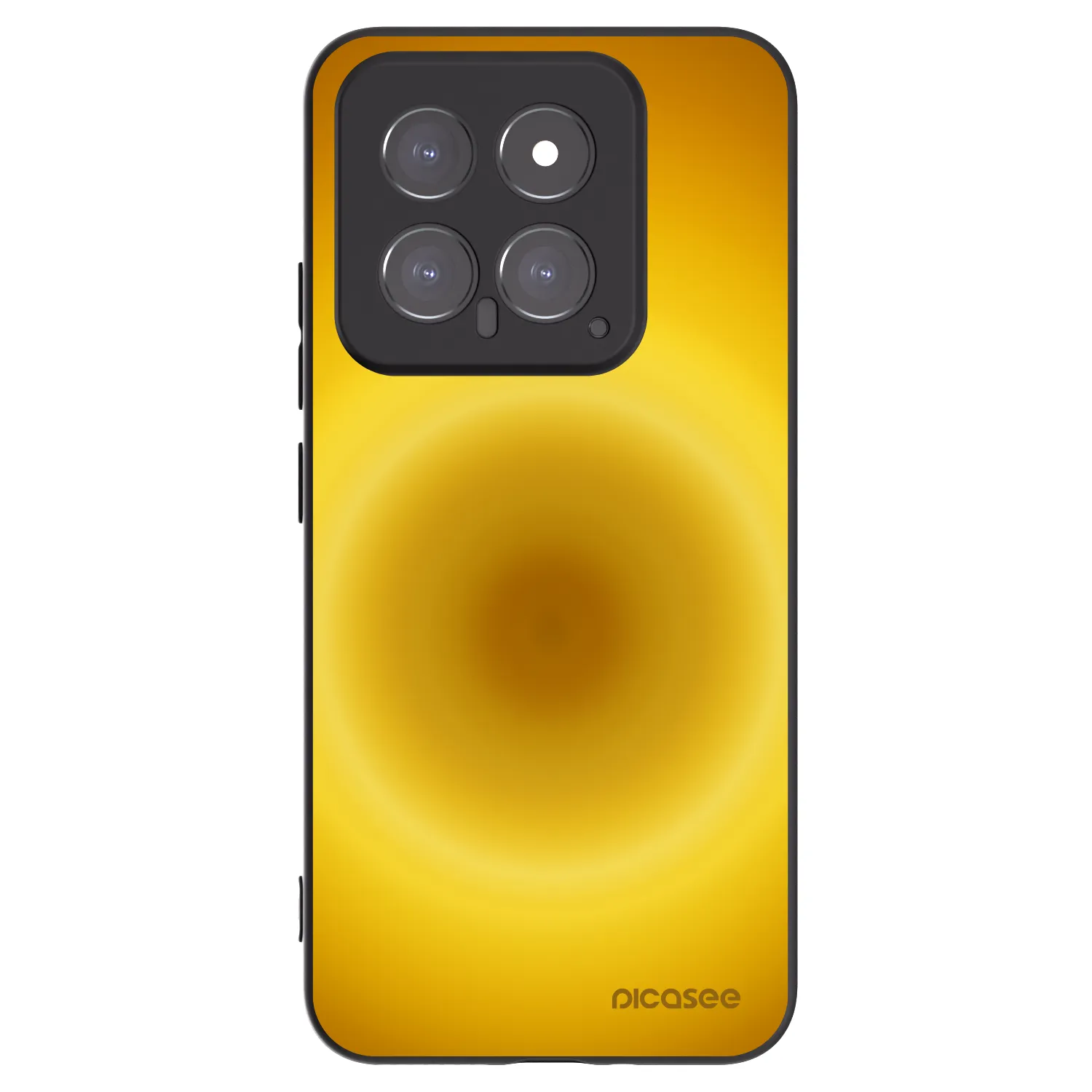 Picasee husă neagră din silicon pentru Xiaomi 14 - Solar Pulse