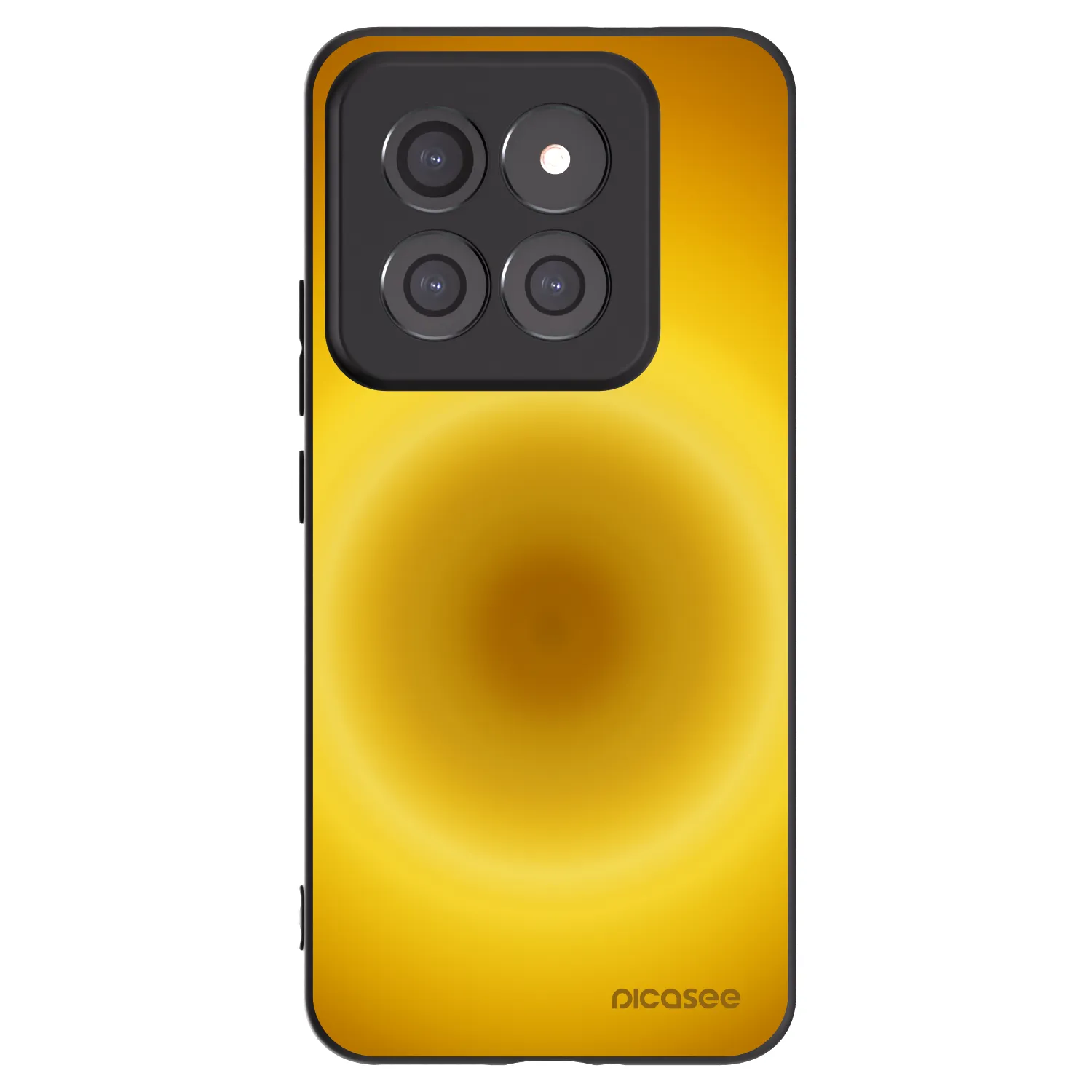 Picasee husă neagră din silicon pentru Xiaomi 14 Pro - Solar Pulse