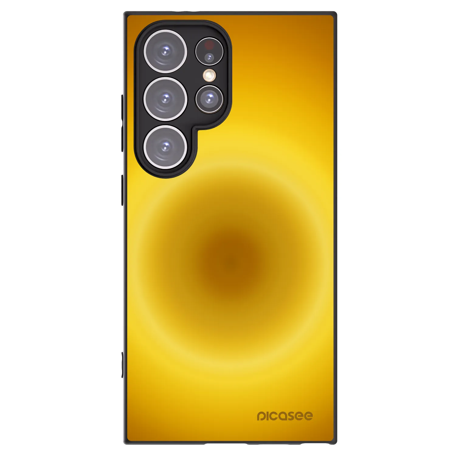 Picasee husă neagră din silicon pentru Samsung Galaxy S24 Ultra S928B 5G - Solar Pulse