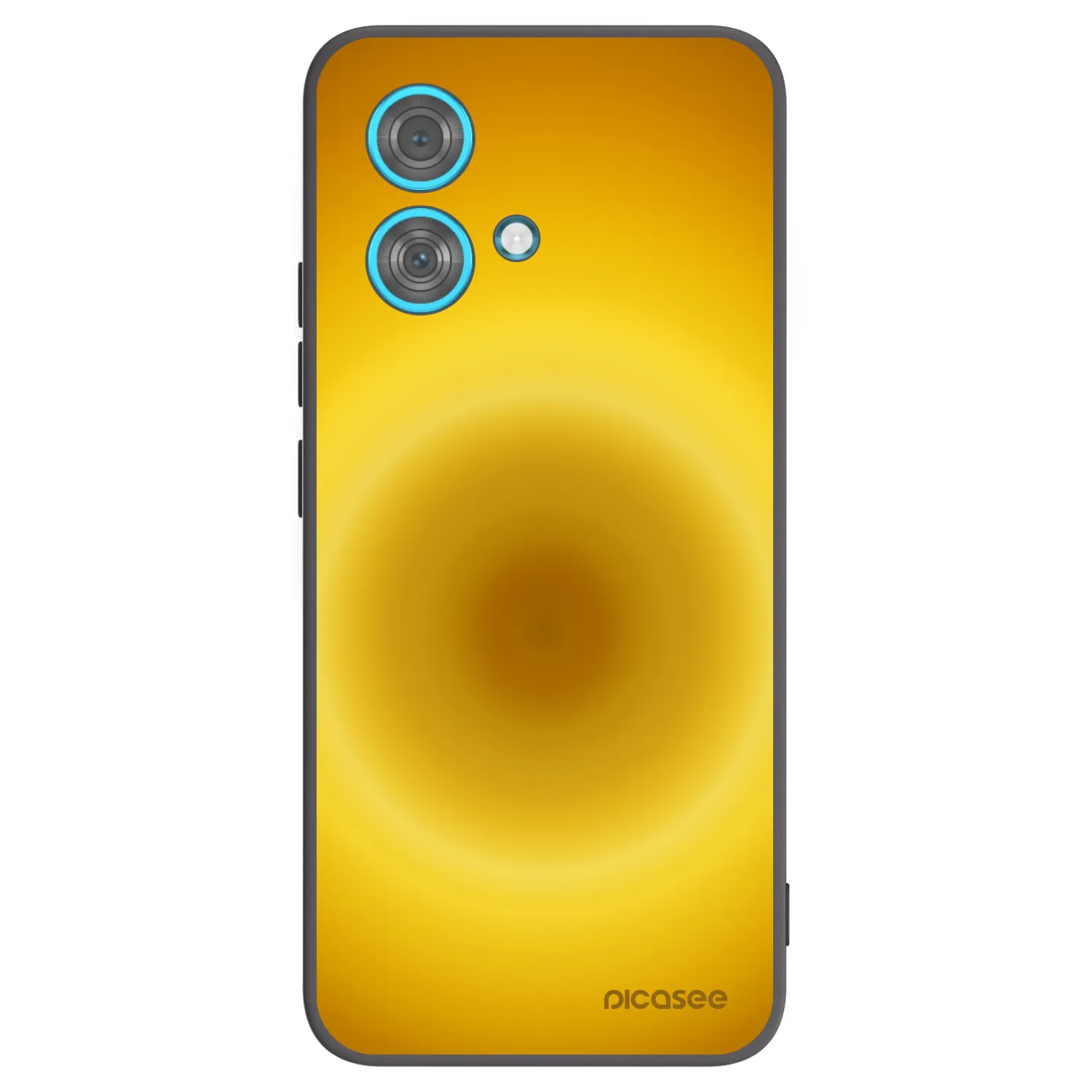 Picasee husă neagră din silicon pentru Motorola Edge 40 Neo - Solar Pulse