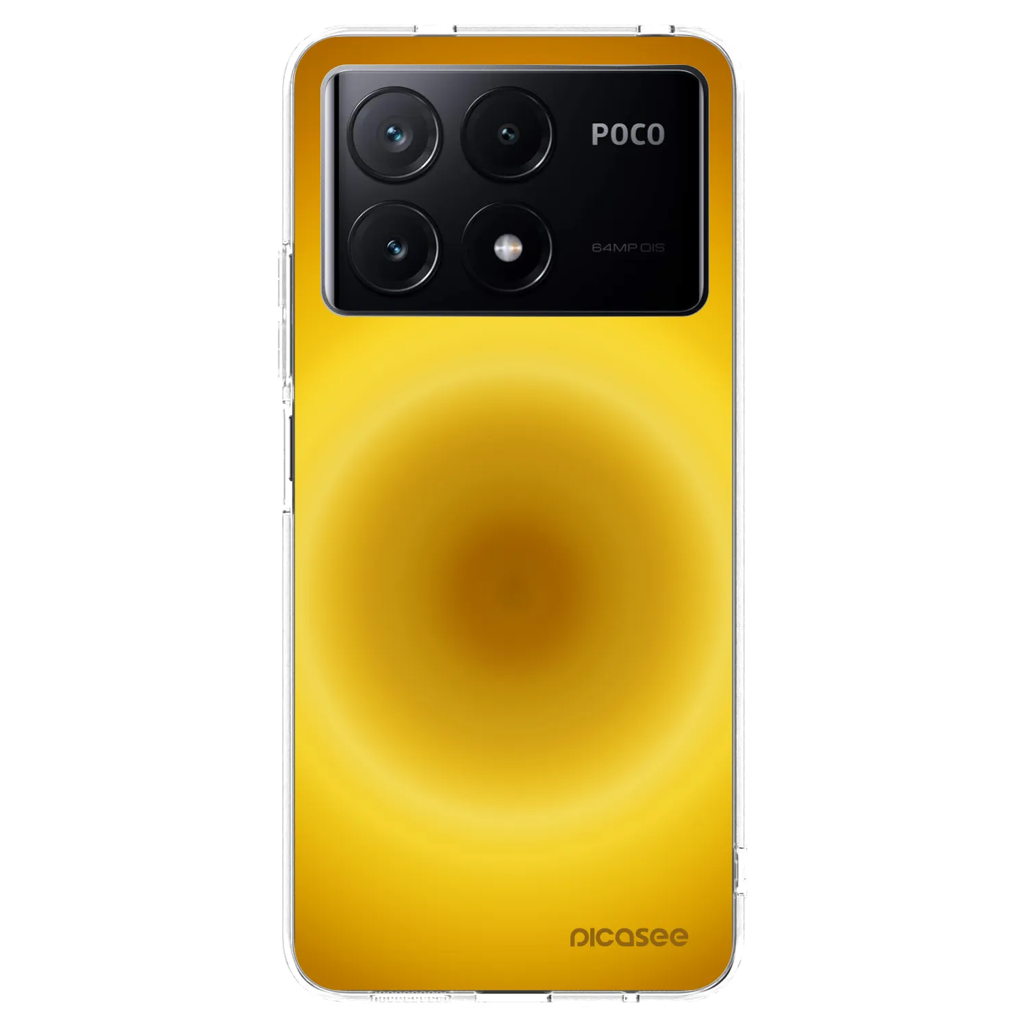 Picasee husă transparentă din silicon pentru Xiaomi Poco X6 Pro - Solar Pulse