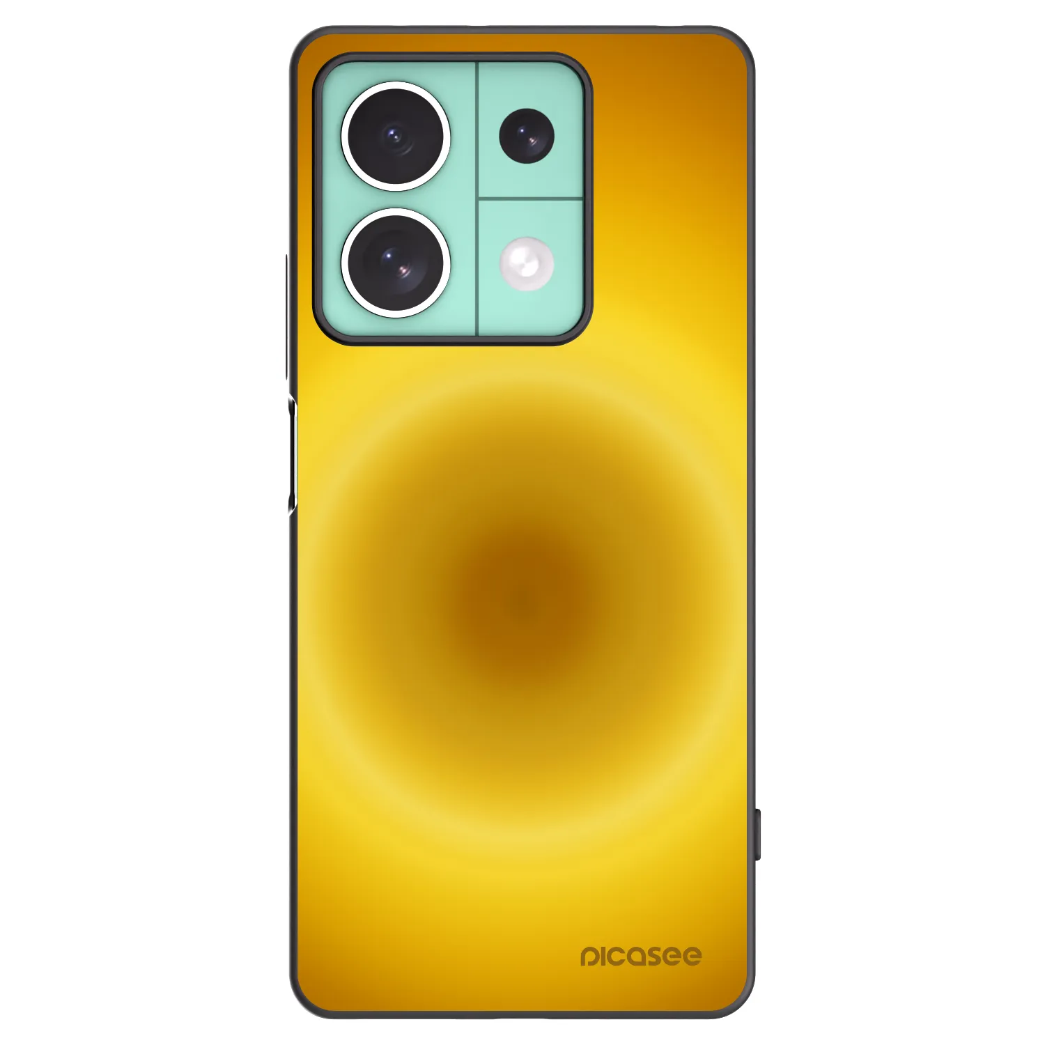 Picasee husă neagră din silicon pentru Xiaomi Redmi Note 13 5G - Solar Pulse
