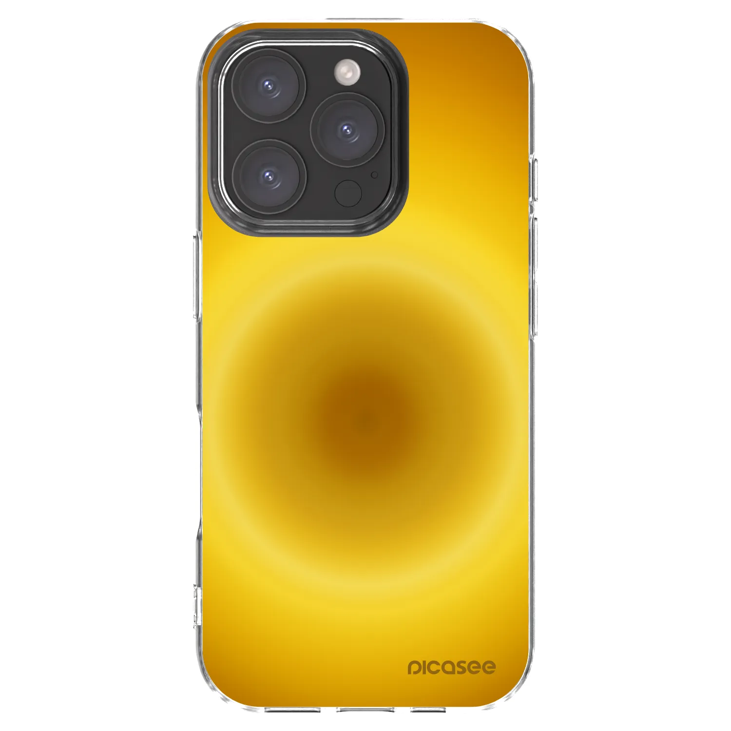 Picasee husă transparentă din silicon pentru Apple iPhone 16 Pro - Solar Pulse