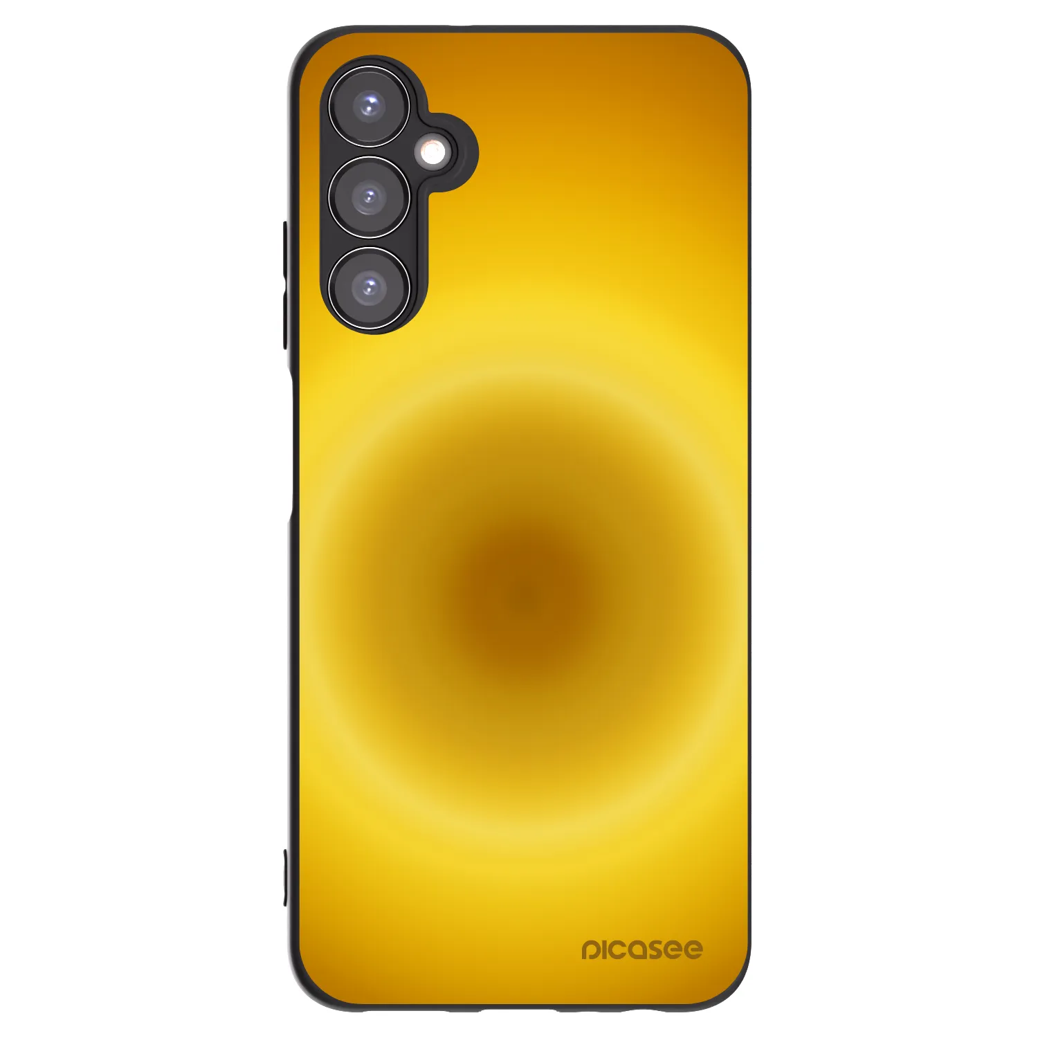 Picasee husă neagră din silicon pentru Samsung Galaxy A05s A057G - Solar Pulse