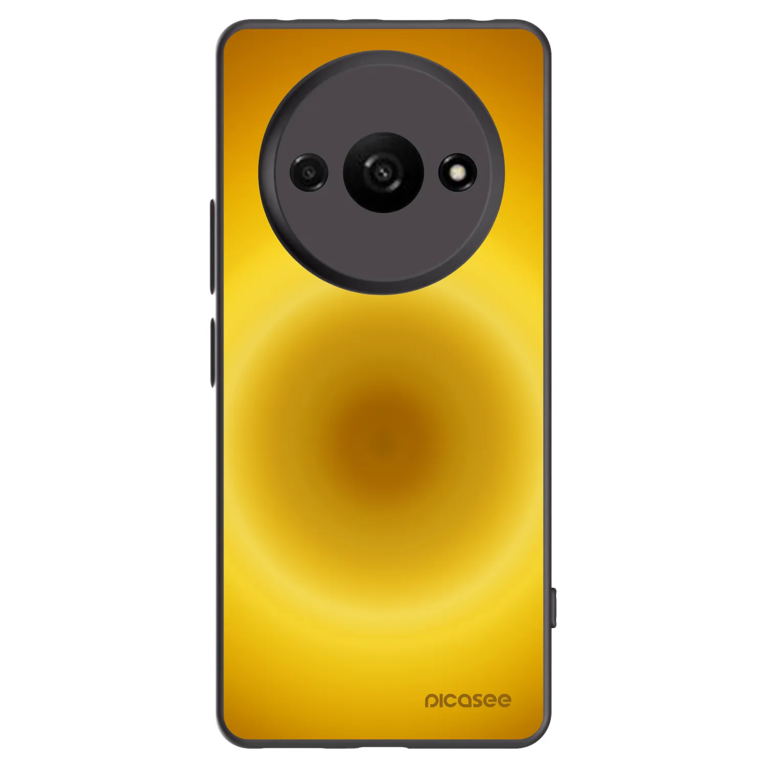 Picasee husă neagră din silicon pentru Xiaomi Redmi A3 - Solar Pulse