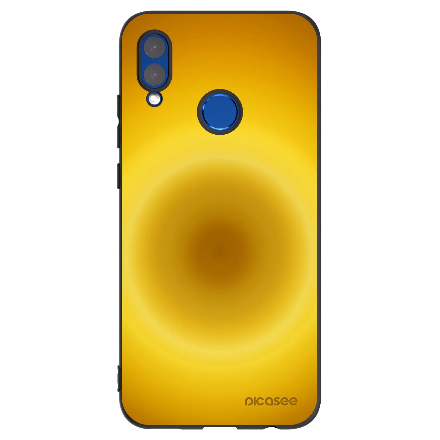 Picasee husă neagră din silicon pentru Honor 10 Lite - Solar Pulse