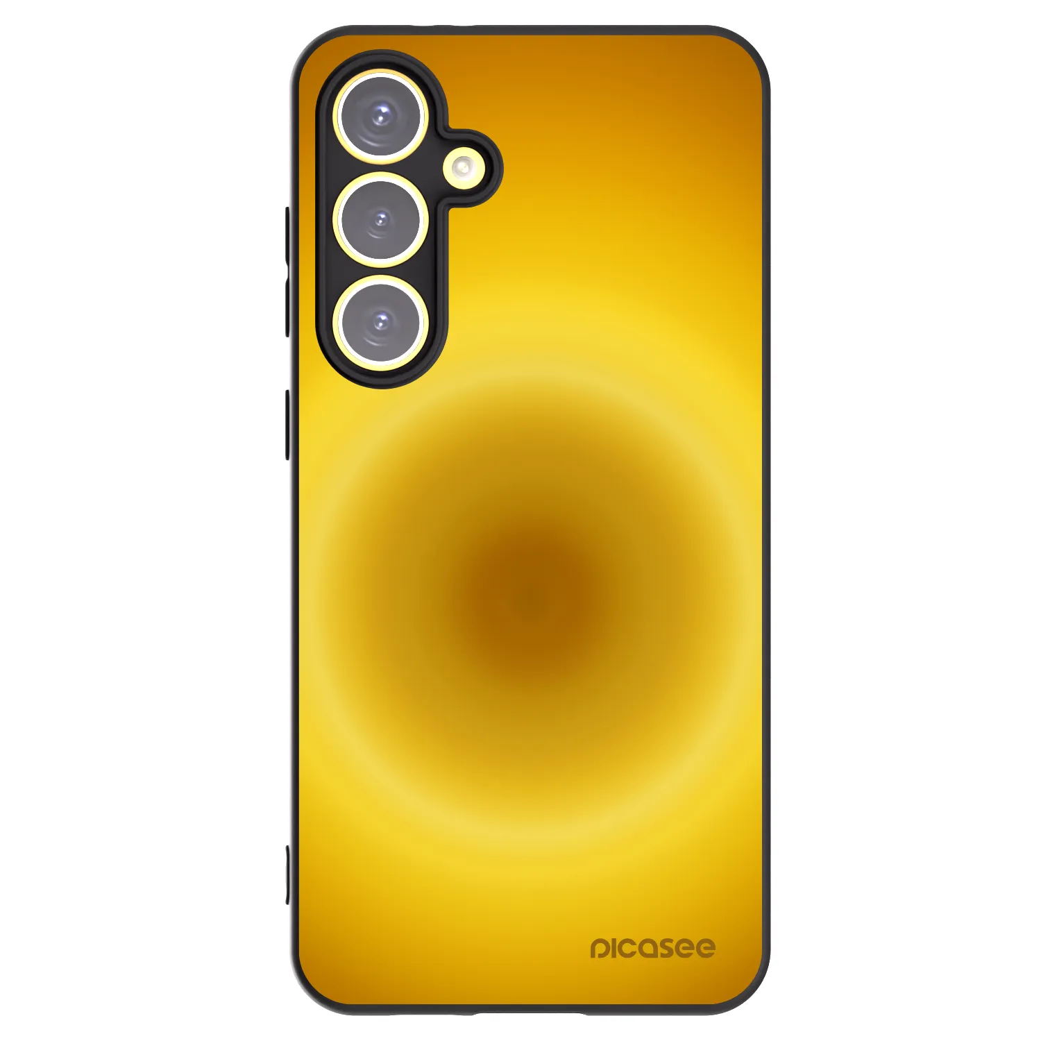 Picasee husă neagră din silicon pentru Samsung Galaxy S24 FE S721B - Solar Pulse