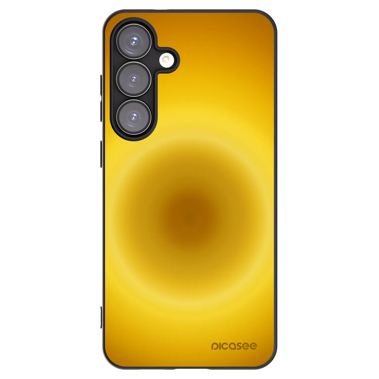 Picasee husă neagră din silicon pentru Samsung Galaxy S25+ 5G - Solar Pulse