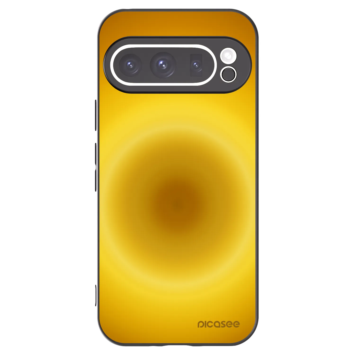 Picasee husă neagră din silicon pentru Google Pixel 9 Pro - Solar Pulse