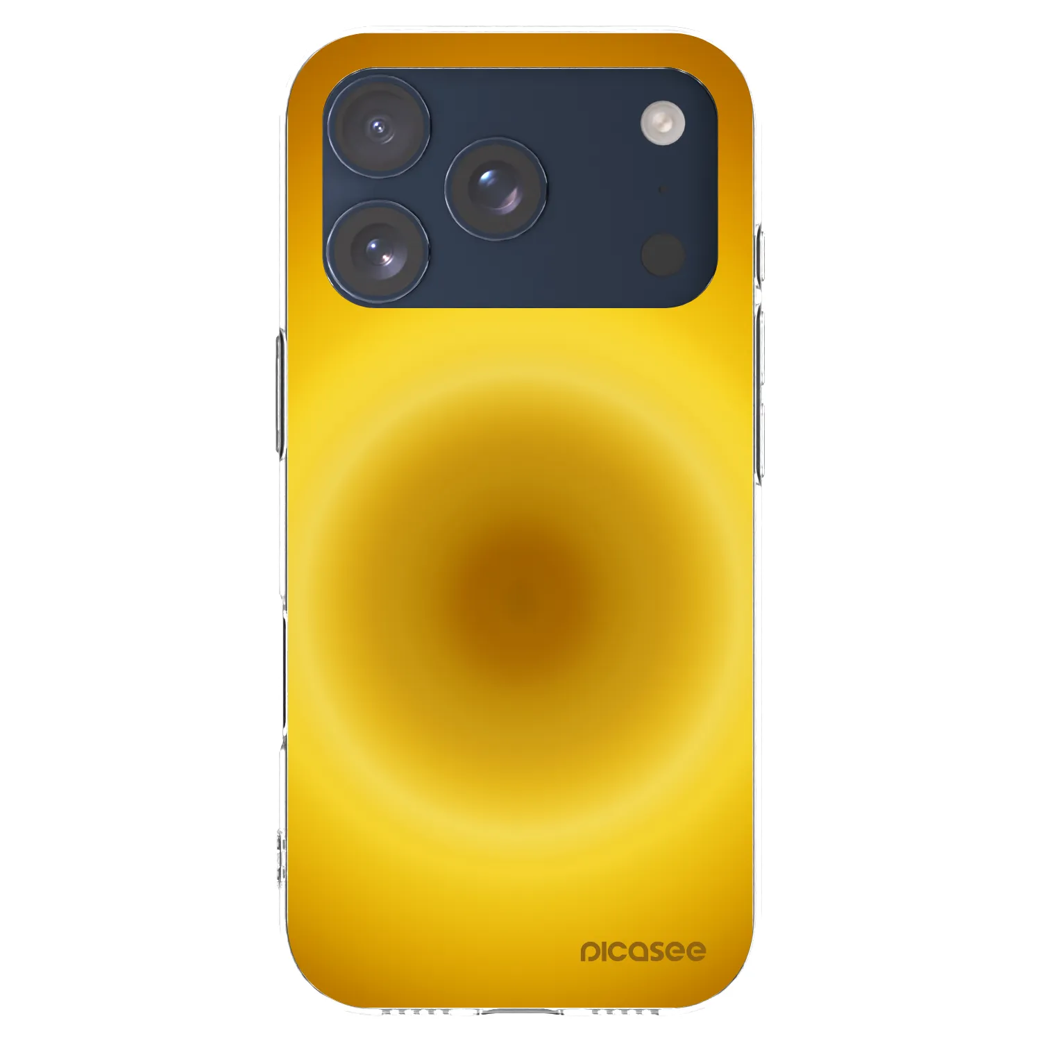 Picasee husă transparentă din silicon pentru Apple iPhone 17 Pro - Solar Pulse