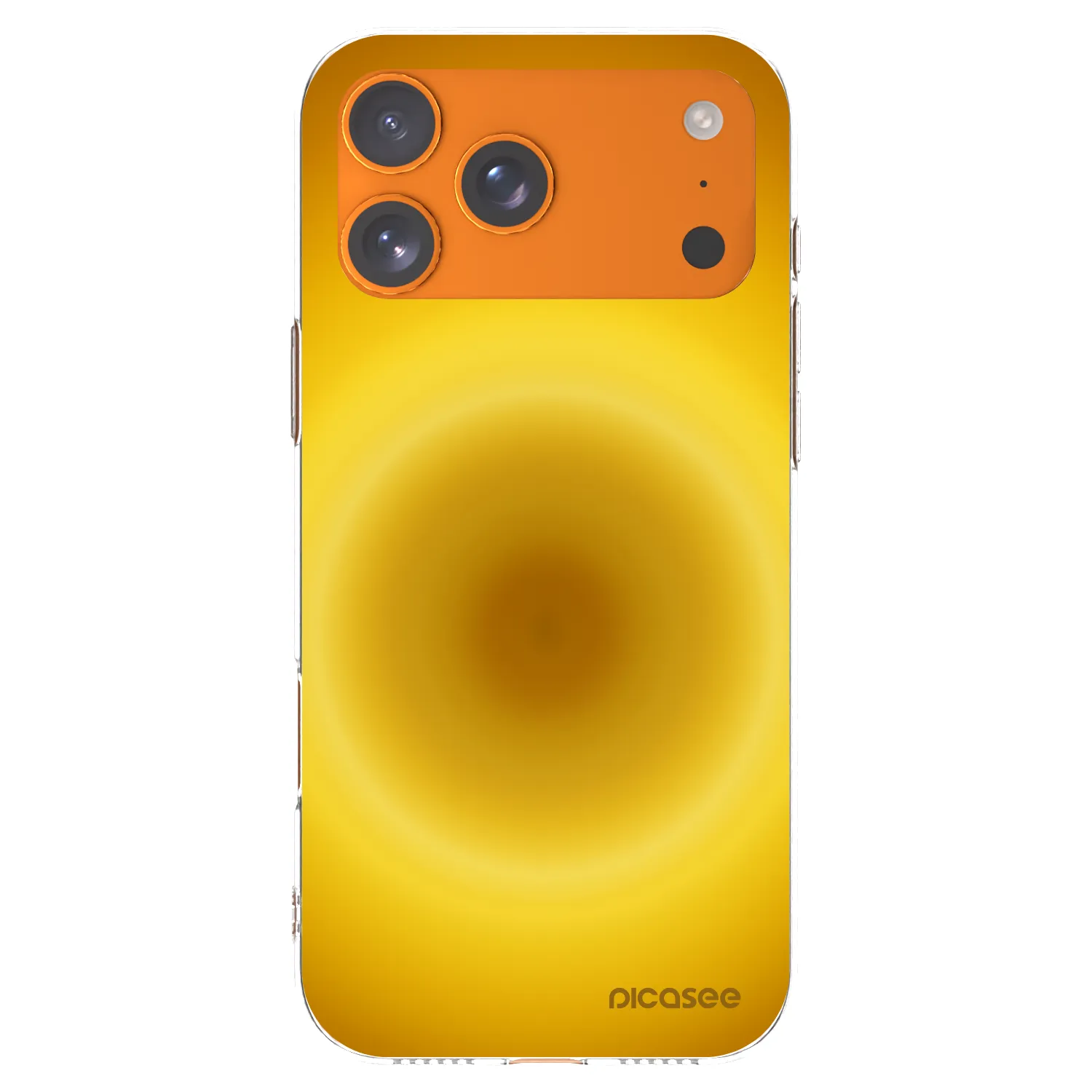 Picasee husă transparentă din silicon pentru Apple iPhone 17 Pro Max - Solar Pulse