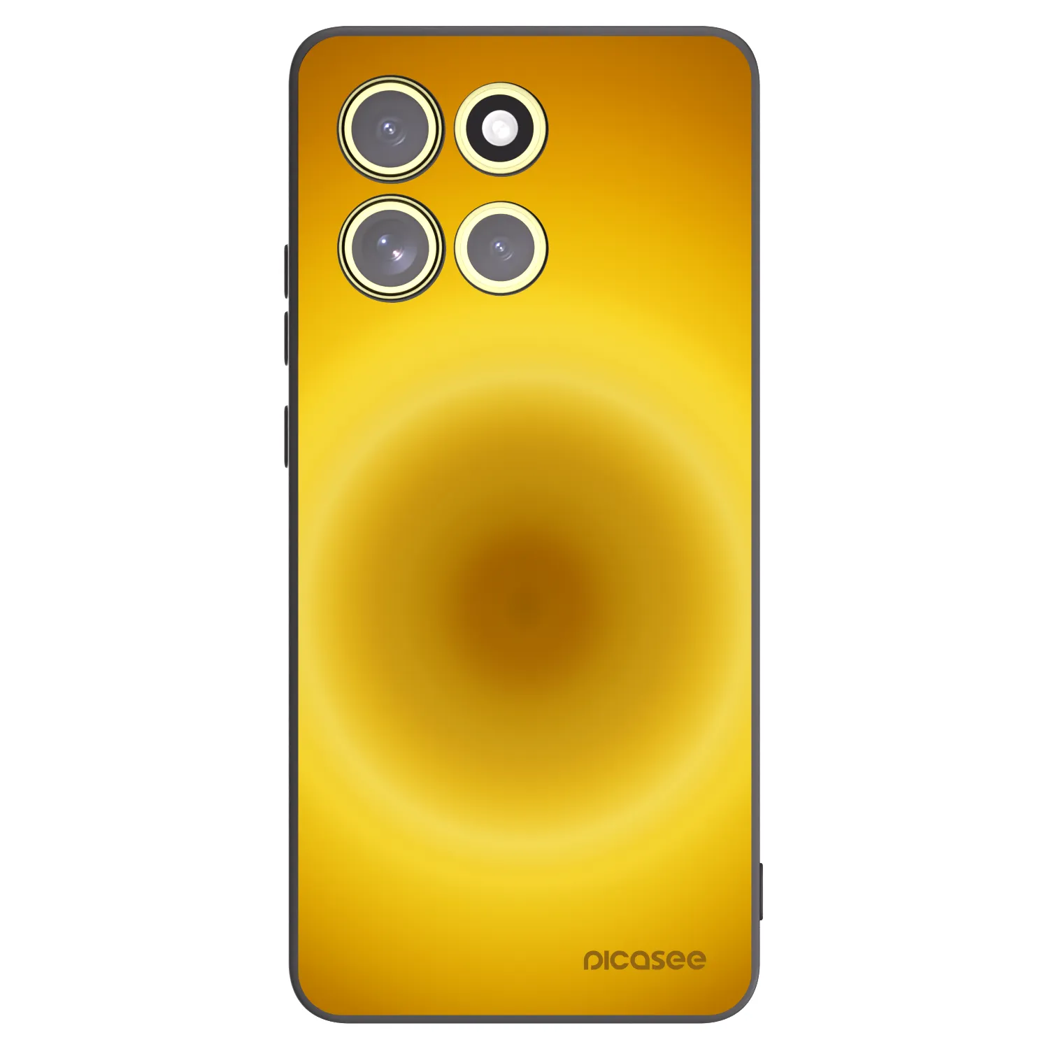 Picasee husă neagră din silicon pentru Motorola Moto G86 5G - Solar Pulse