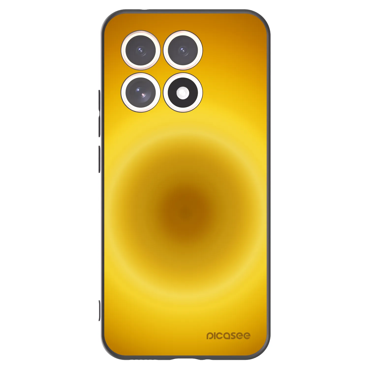 Picasee husă neagră din silicon pentru Xiaomi 15T - Solar Pulse