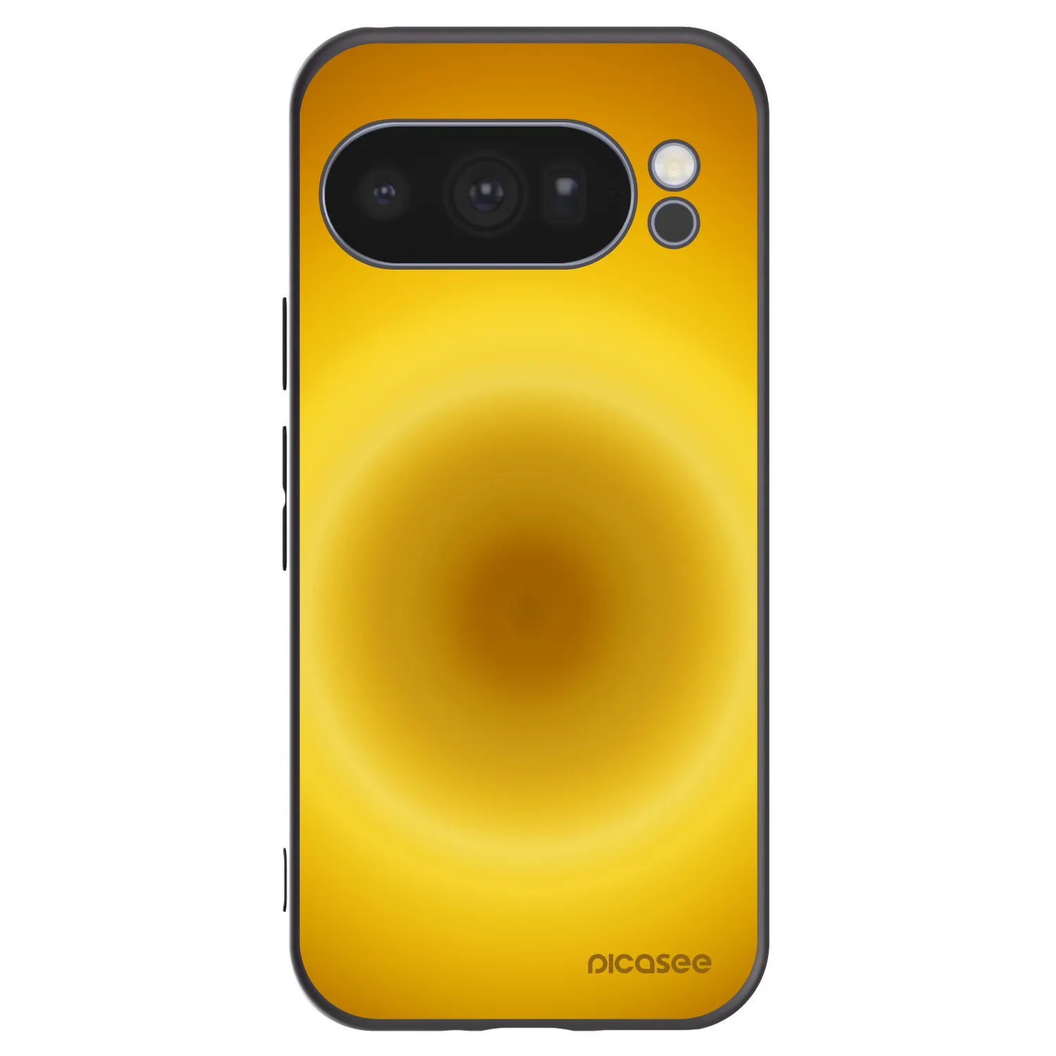 Picasee husă neagră din silicon pentru Google Pixel 10 Pro - Solar Pulse
