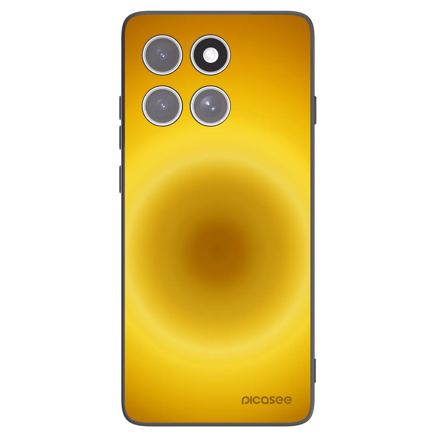 Picasee husă neagră din silicon pentru Motorola Edge 60 Fusion - Solar Pulse