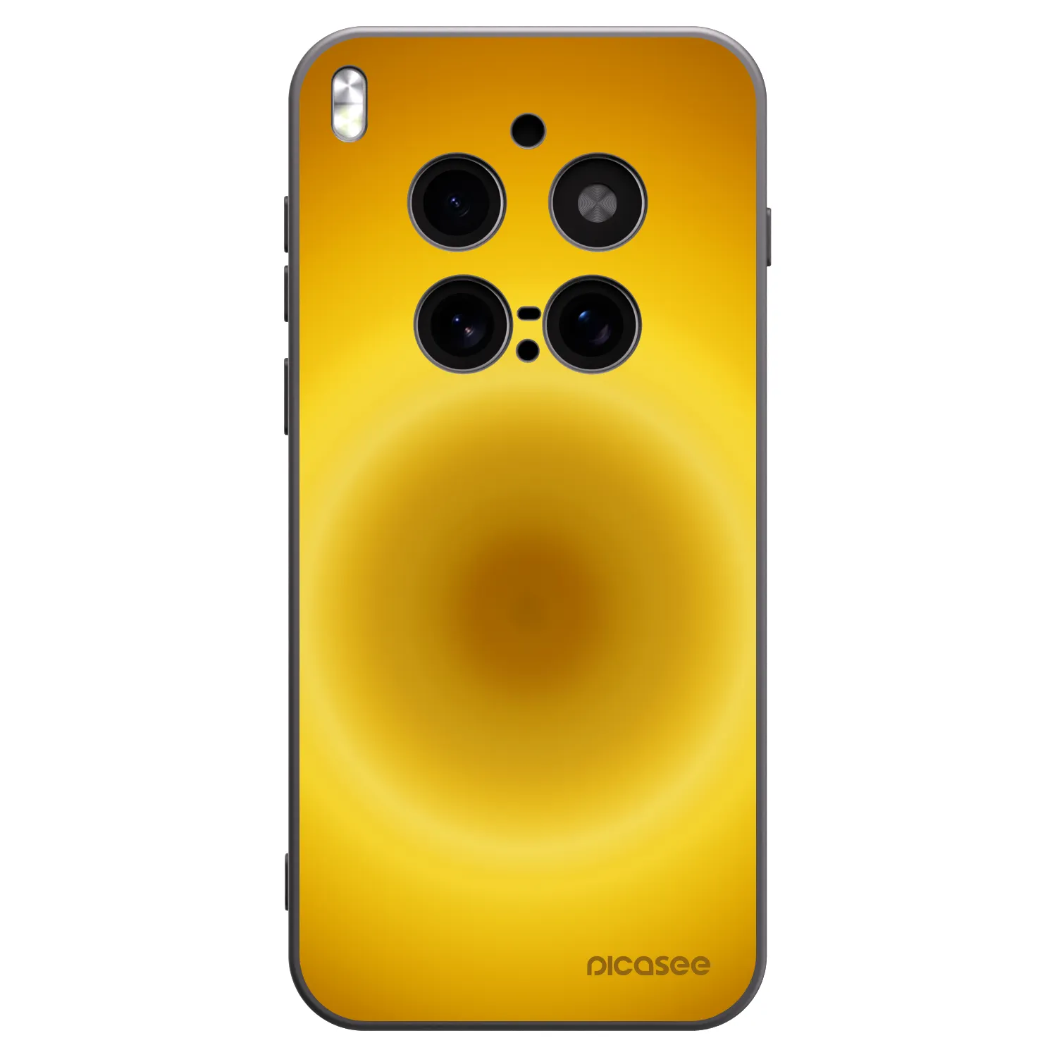 Picasee husă neagră din silicon pentru Vivo X300 Pro - Solar Pulse