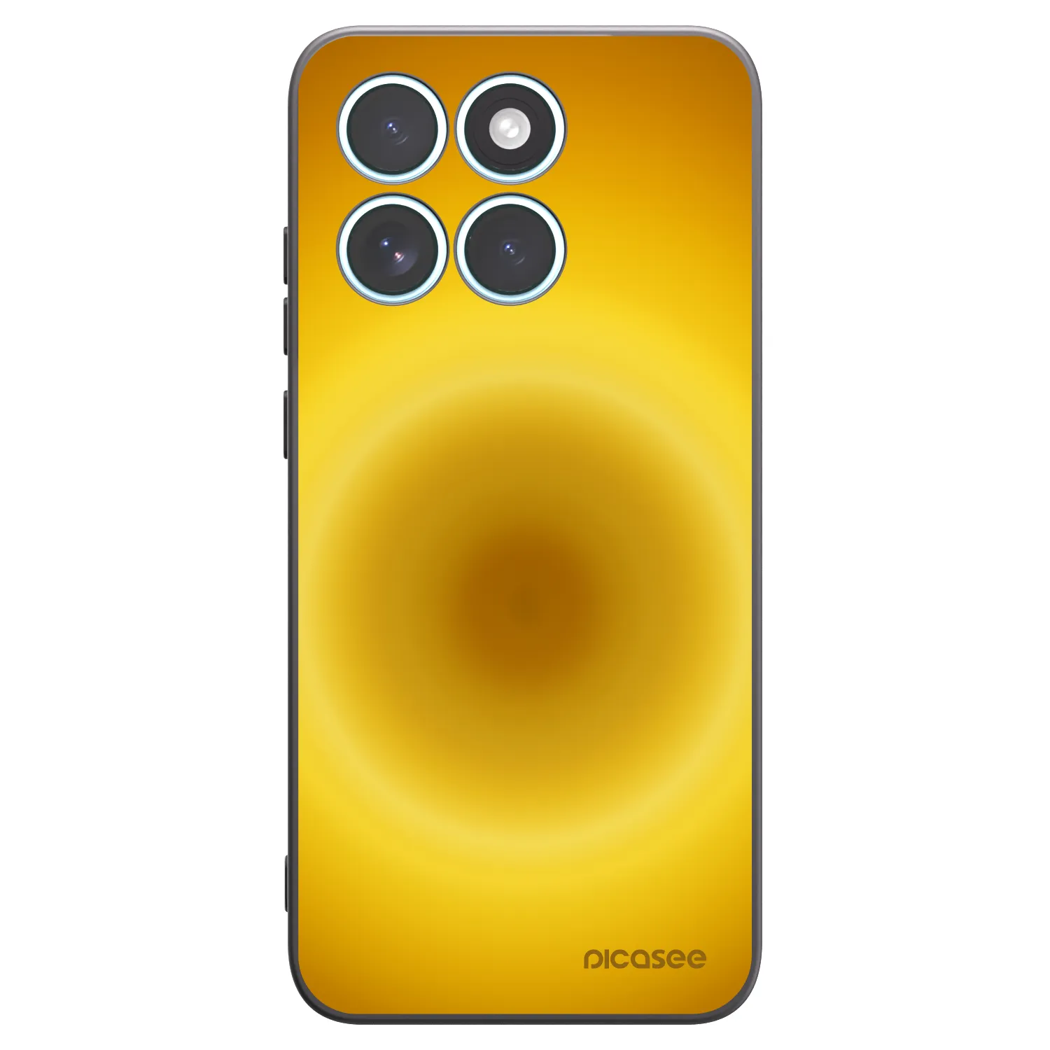 Picasee husă neagră din silicon pentru Motorola Edge 70 Fusion - Solar Pulse
