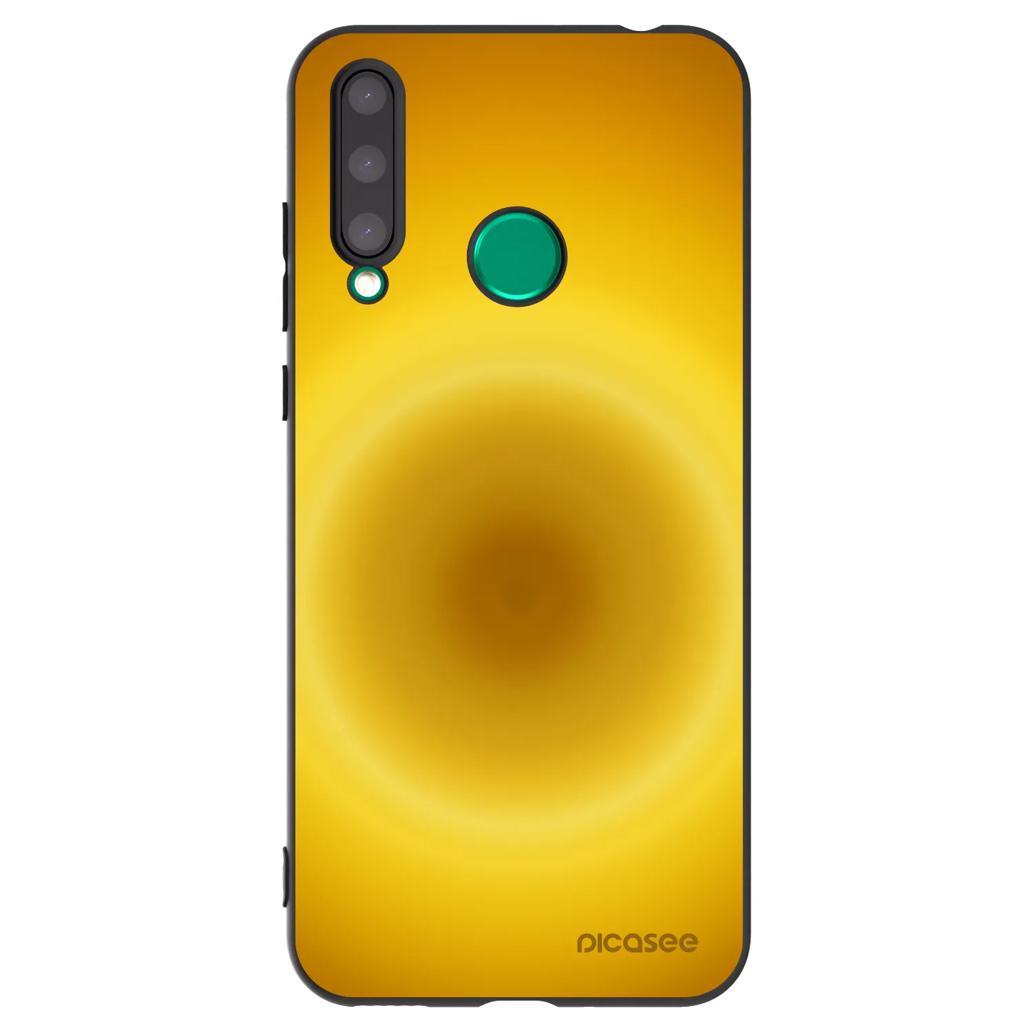 Picasee husă neagră din silicon pentru Honor 20 Lite - Solar Pulse