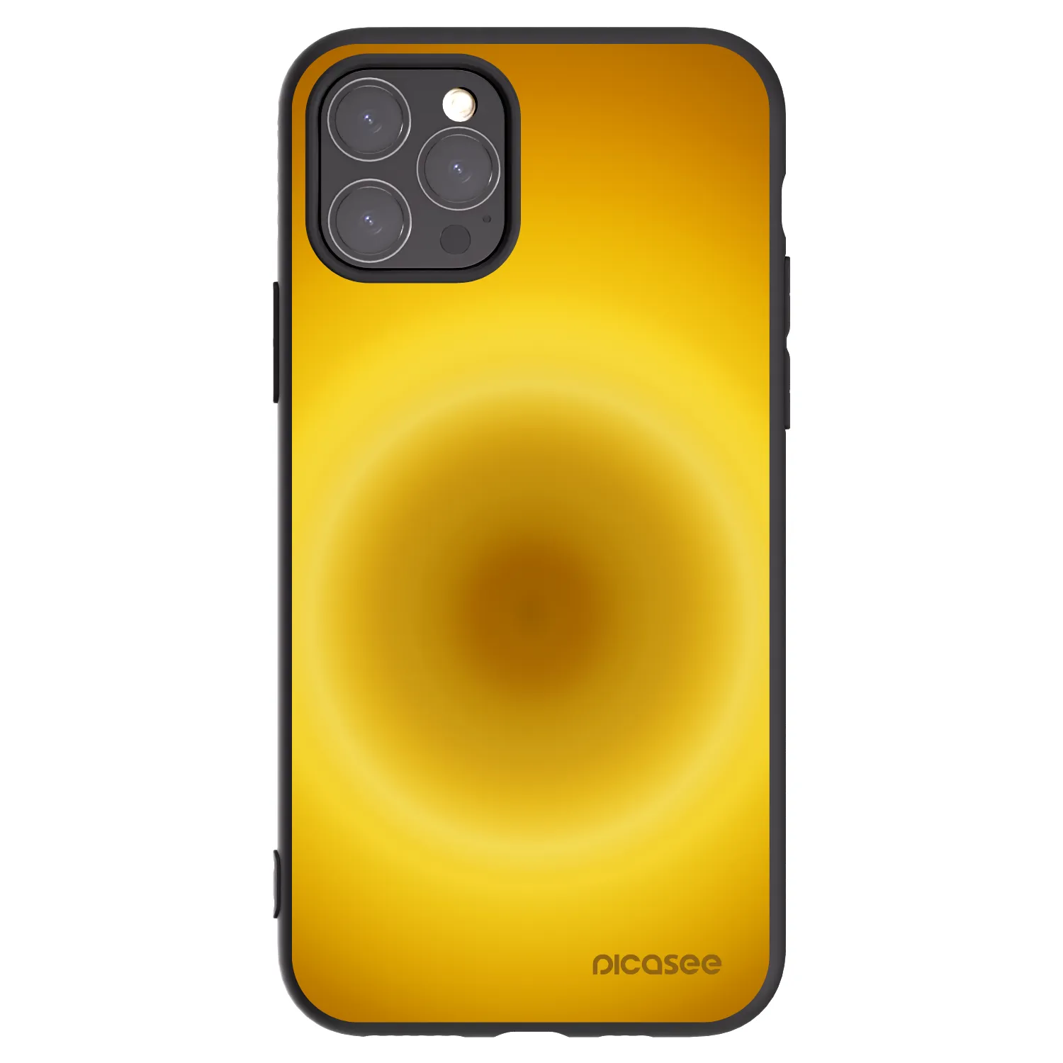 Picasee husă neagră din silicon pentru Apple iPhone 11 Pro - Solar Pulse