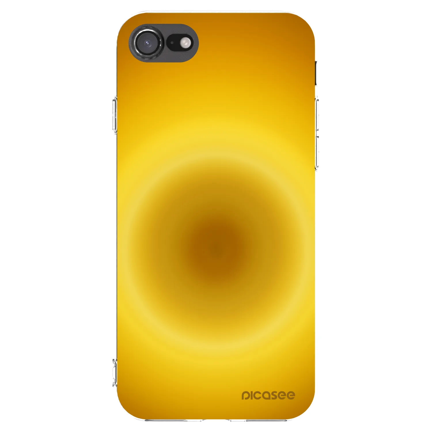 Picasee husă transparentă din silicon pentru Apple iPhone 8 - Solar Pulse